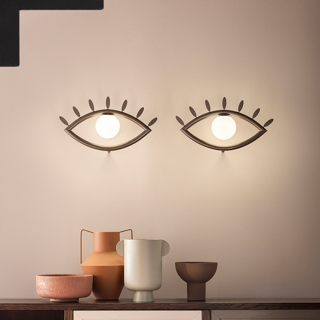 Oldore Applique Murale Laiton Verre Créativité - Neutralighting