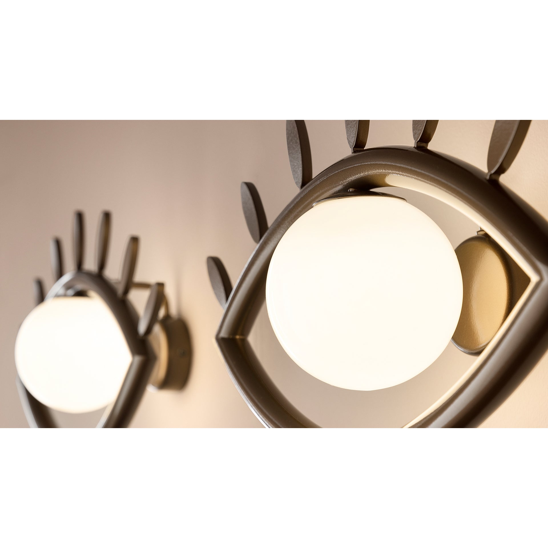 Oldore Applique Murale Laiton Verre Créativité - Neutralighting