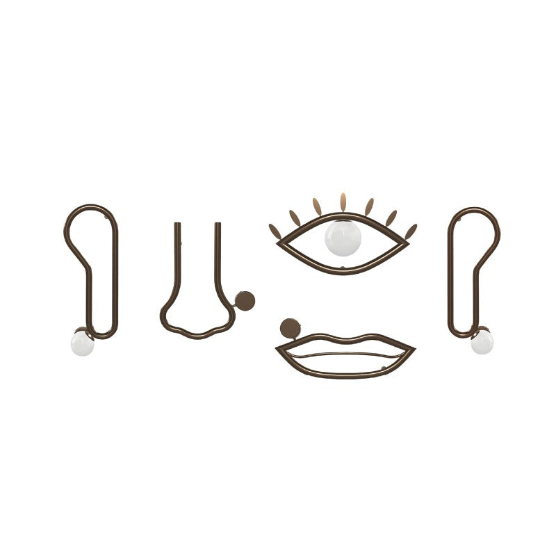 Oldore Applique Murale Laiton Verre Créativité - Neutralighting