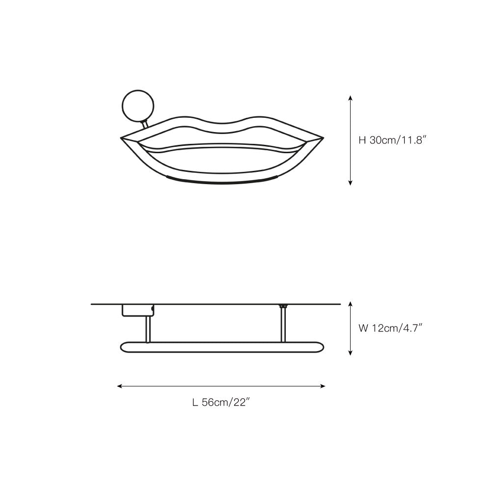 Oldore Applique Murale Laiton Verre Créativité - Neutralighting