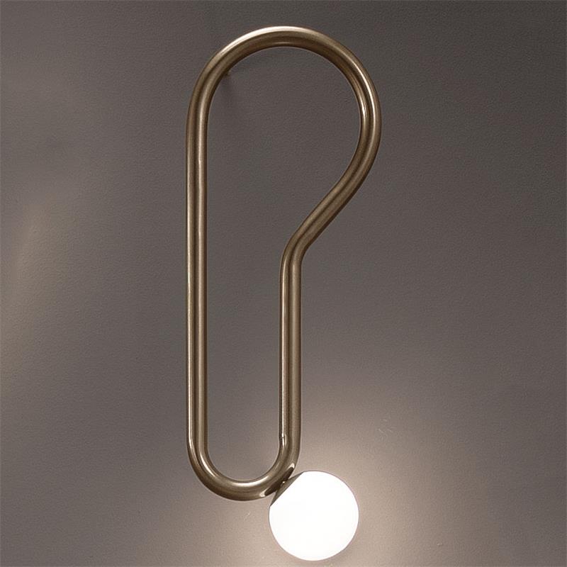 Oldore Applique Murale Laiton Verre Créativité - Neutralighting
