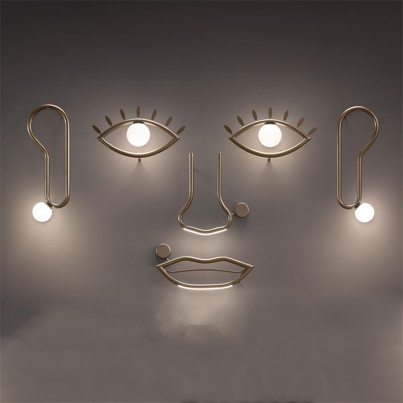 Oldore Applique Murale Laiton Verre Créativité - Neutralighting
