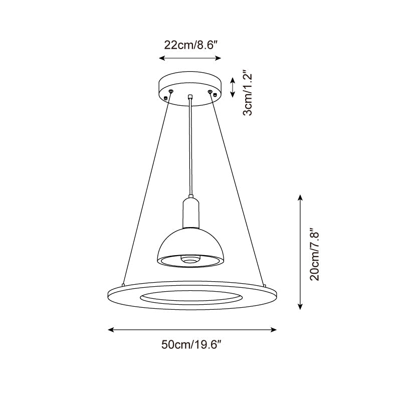 Ritta Lampe Pendante Moderne en Travertin - Neutralighting