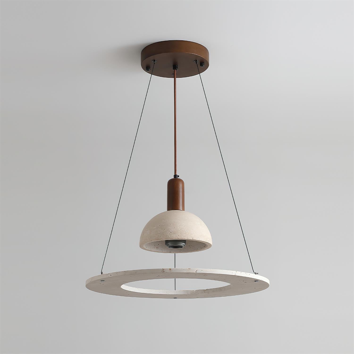 Ritta Lampe Pendante Moderne en Travertin - Neutralighting