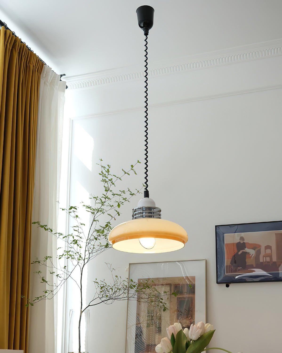 Ulaearae Nordic Art Classique Verre Suspension - Neutralighting