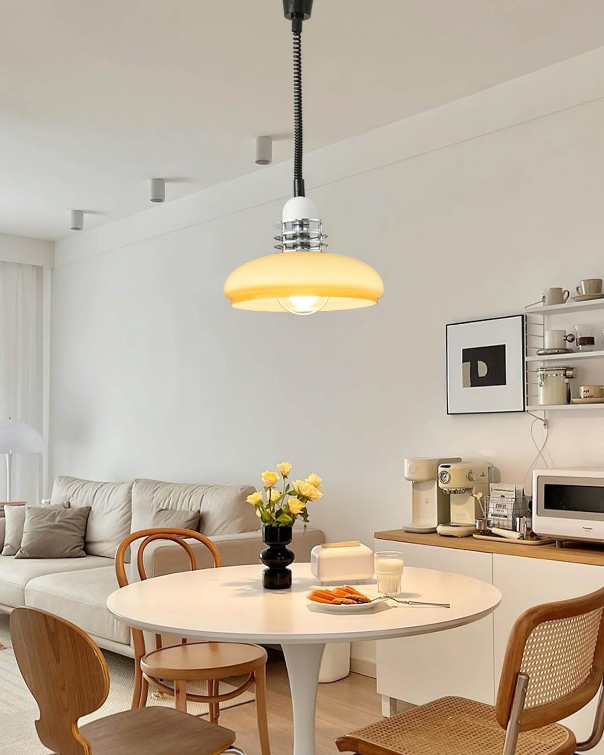 Ulaearae Nordic Art Classique Verre Suspension - Neutralighting