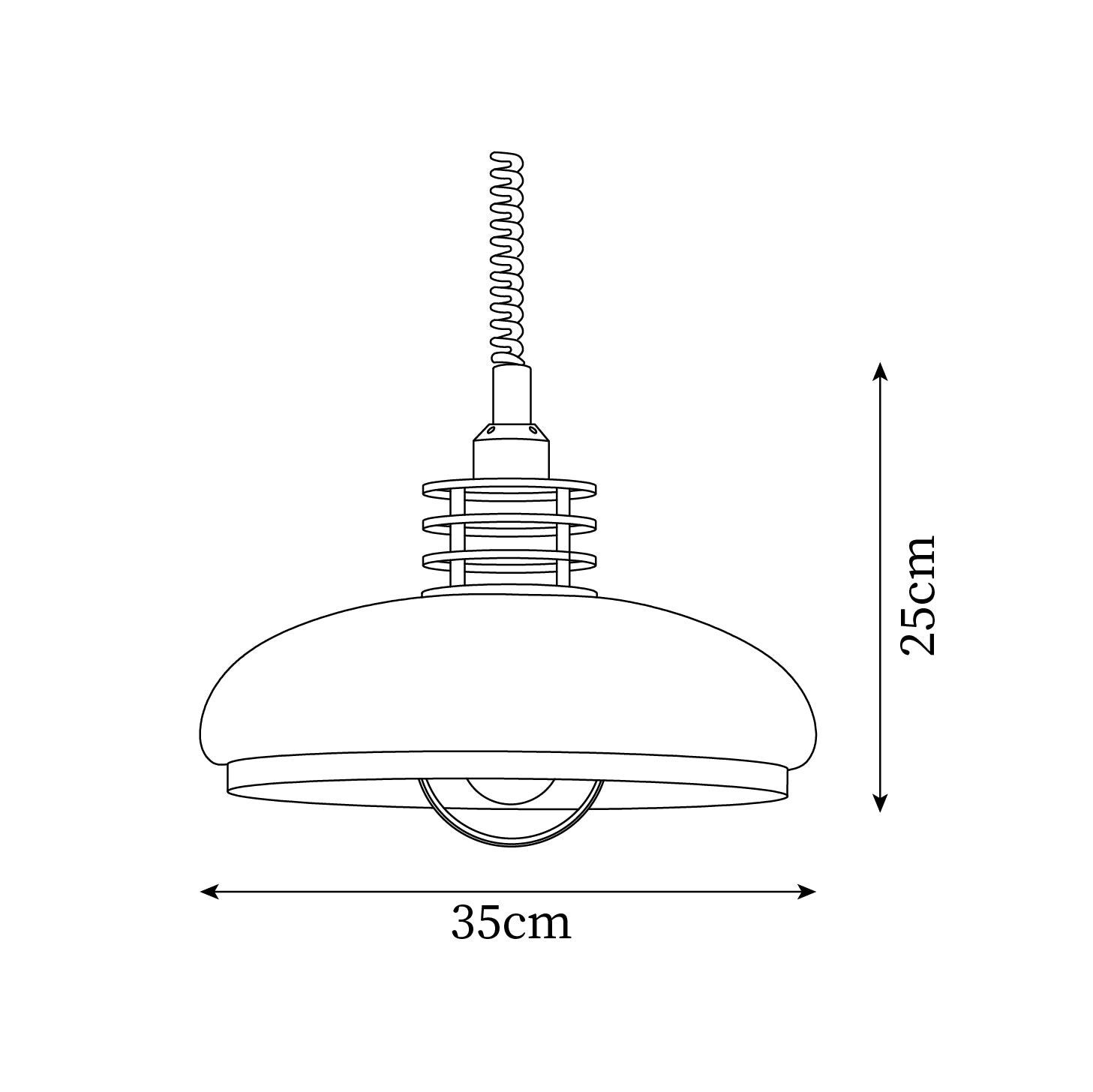 Vistosi Lampe Suspendue Globe en Verre Subtile - Neutralighting