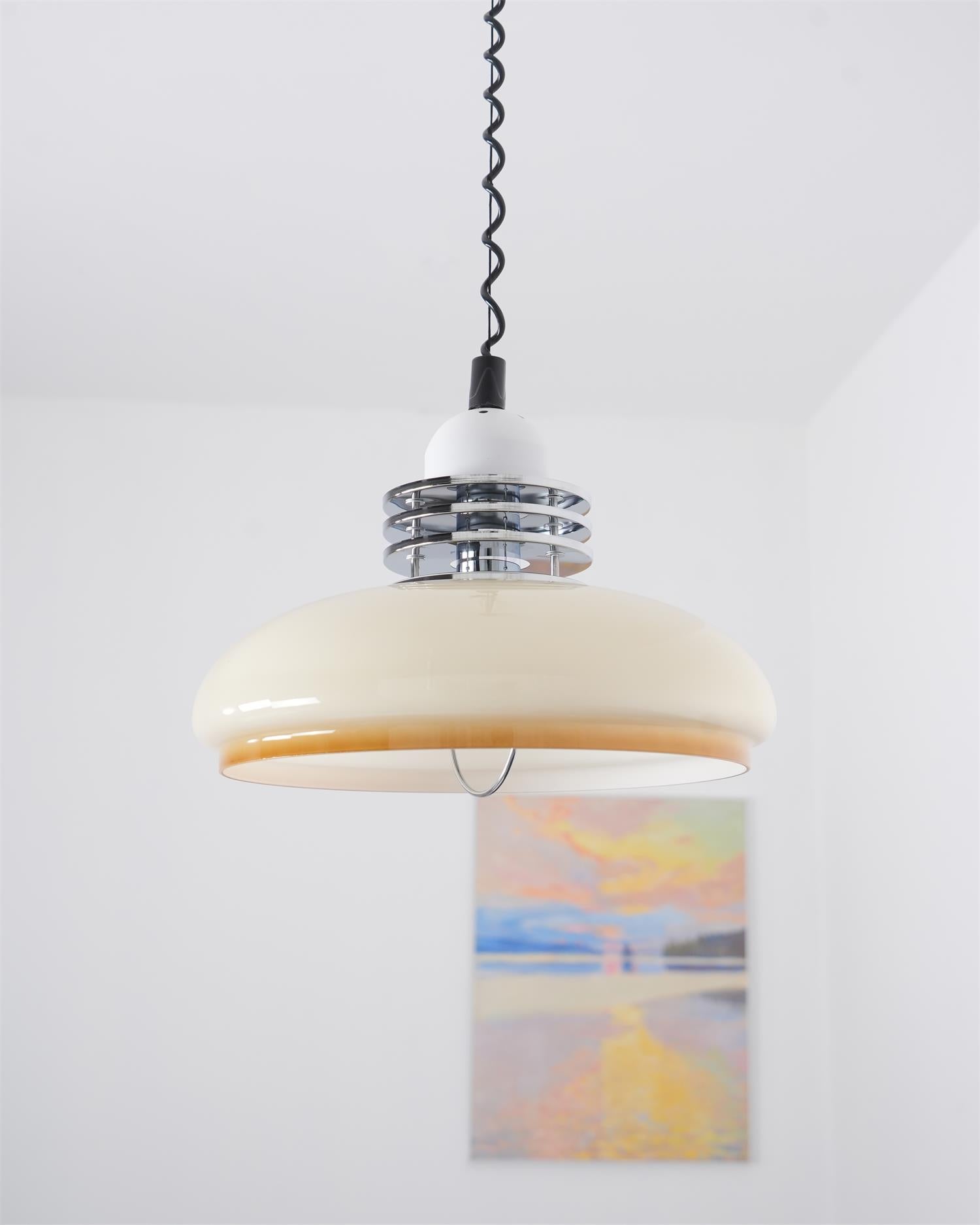 Vistosi Lampe Suspendue Globe en Verre Subtile - Neutralighting