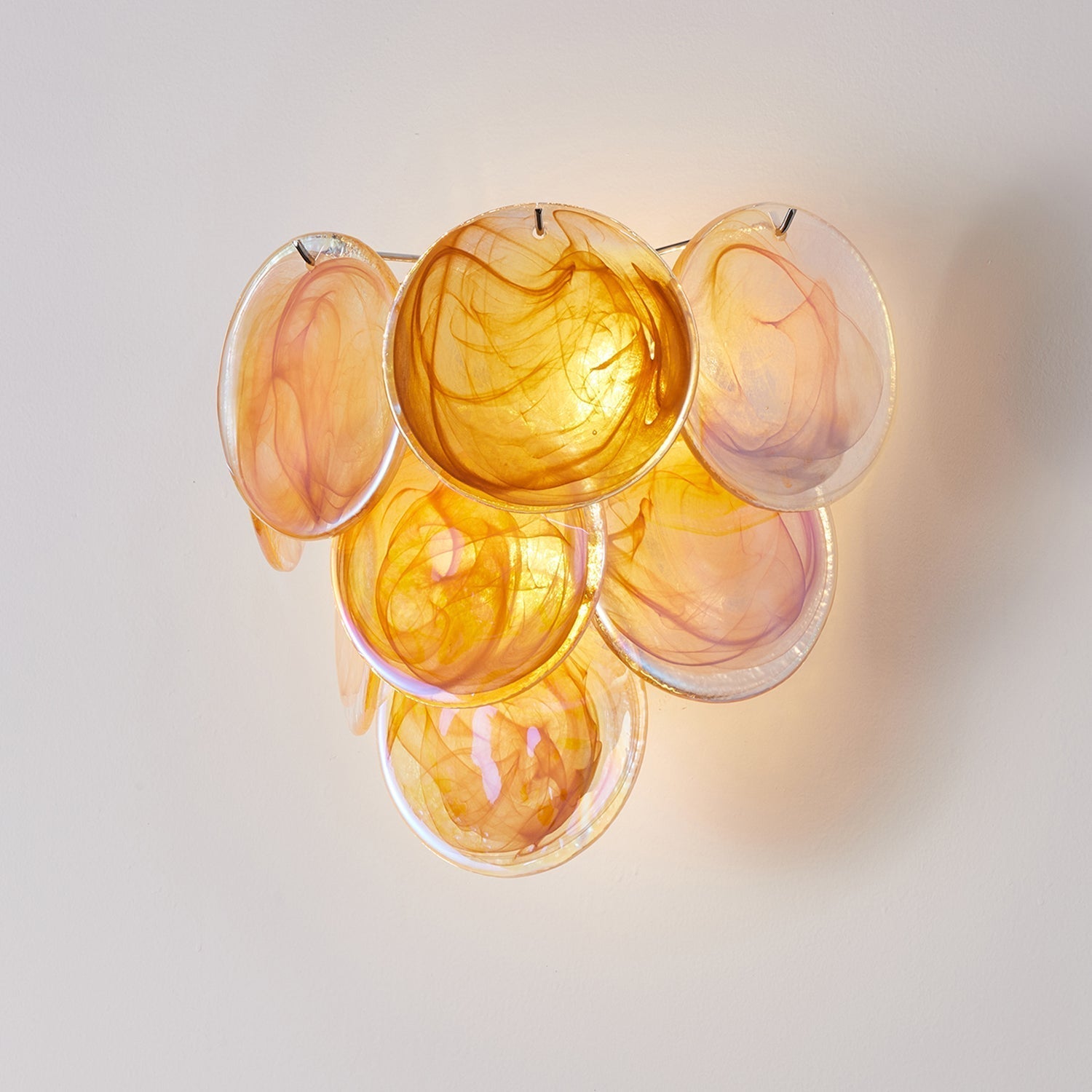 Vivelle Applique Murale Pétale en Verre Éthéré - Neutralighting