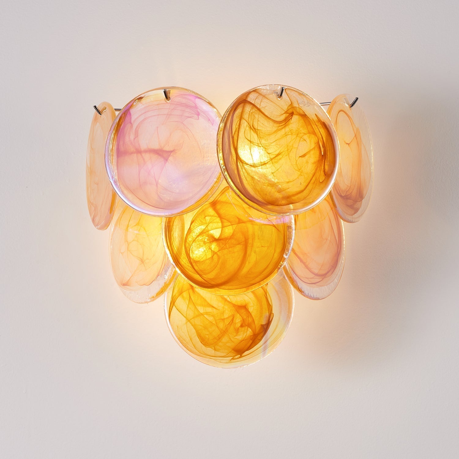 Vivelle Applique Murale Pétale en Verre Éthéré - Neutralighting