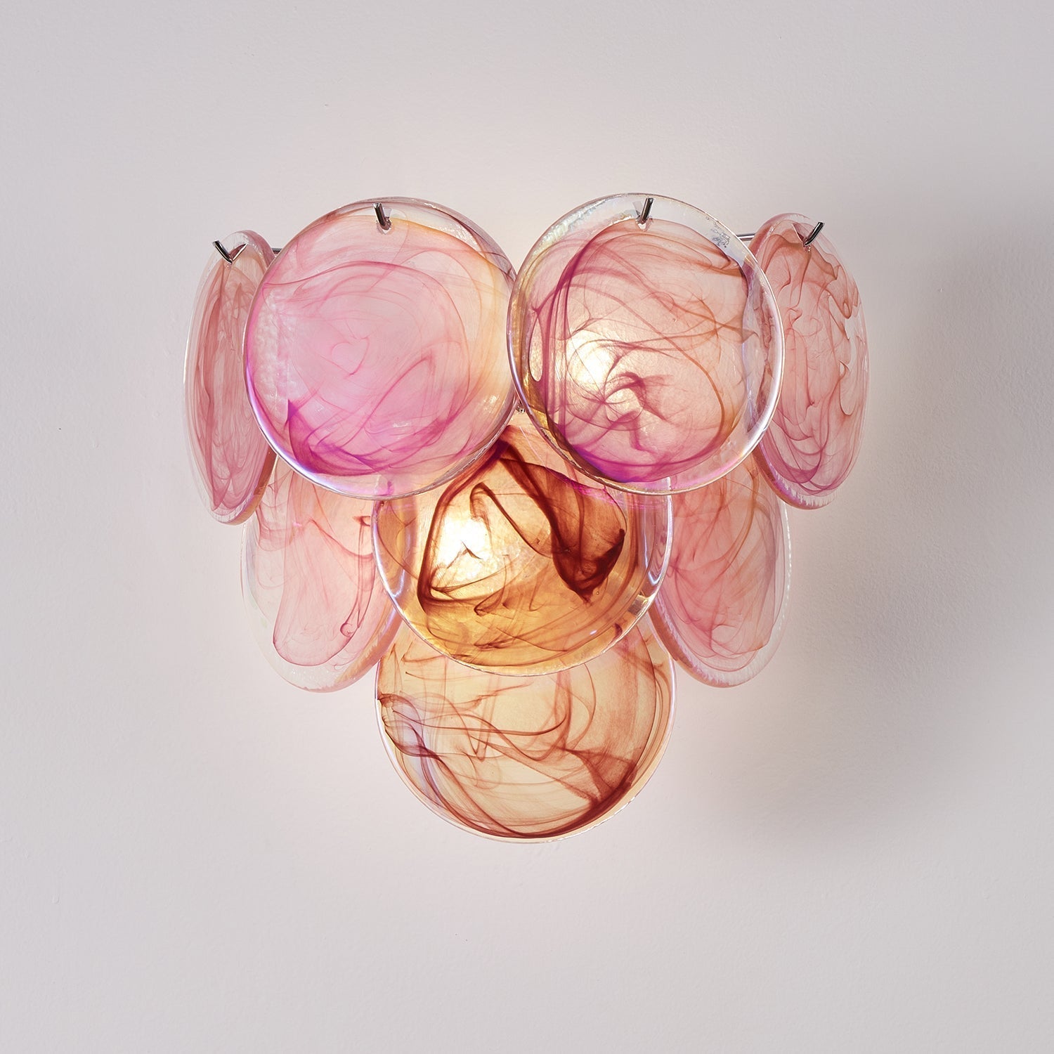 Vivelle Applique Murale Pétale en Verre Éthéré - Neutralighting