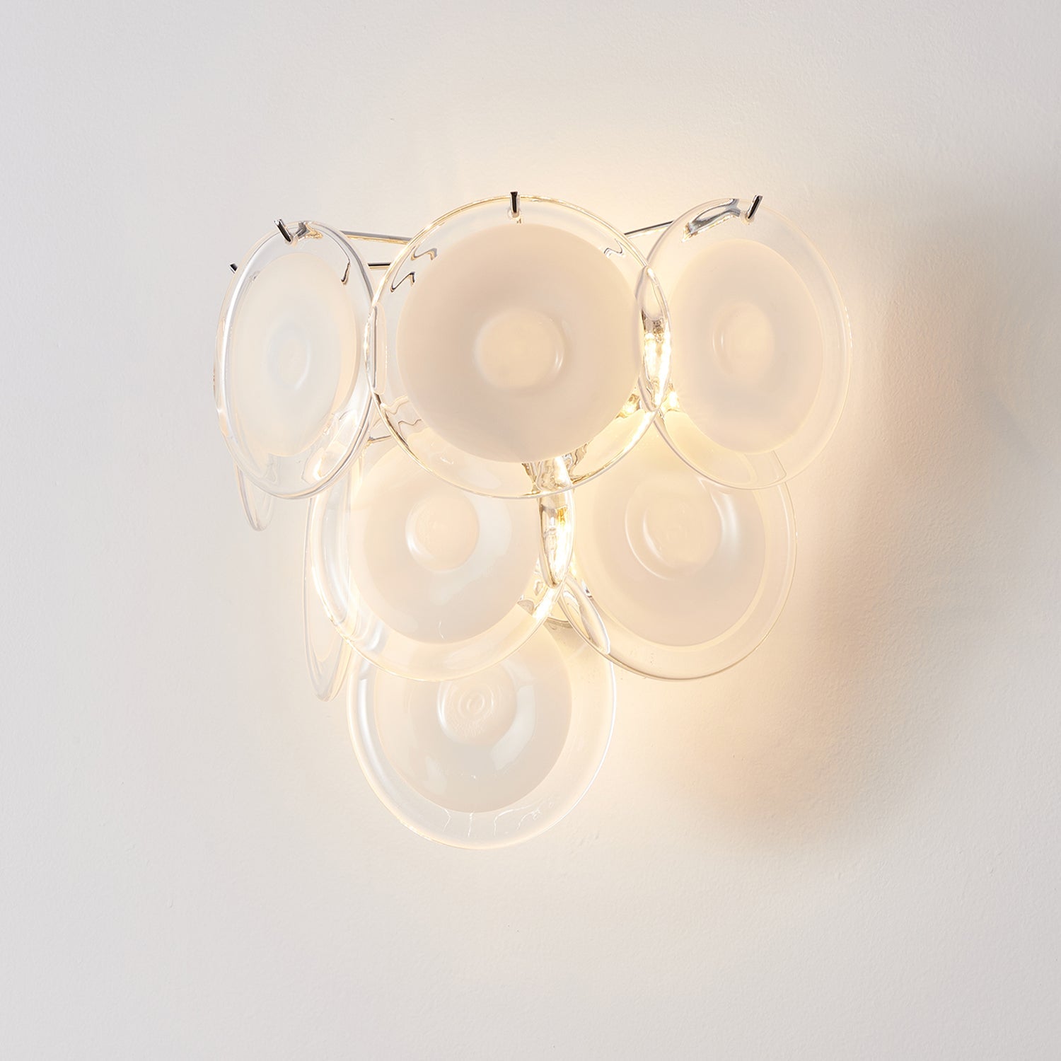 Vivelle Applique Murale Pétale en Verre Éthéré - Neutralighting
