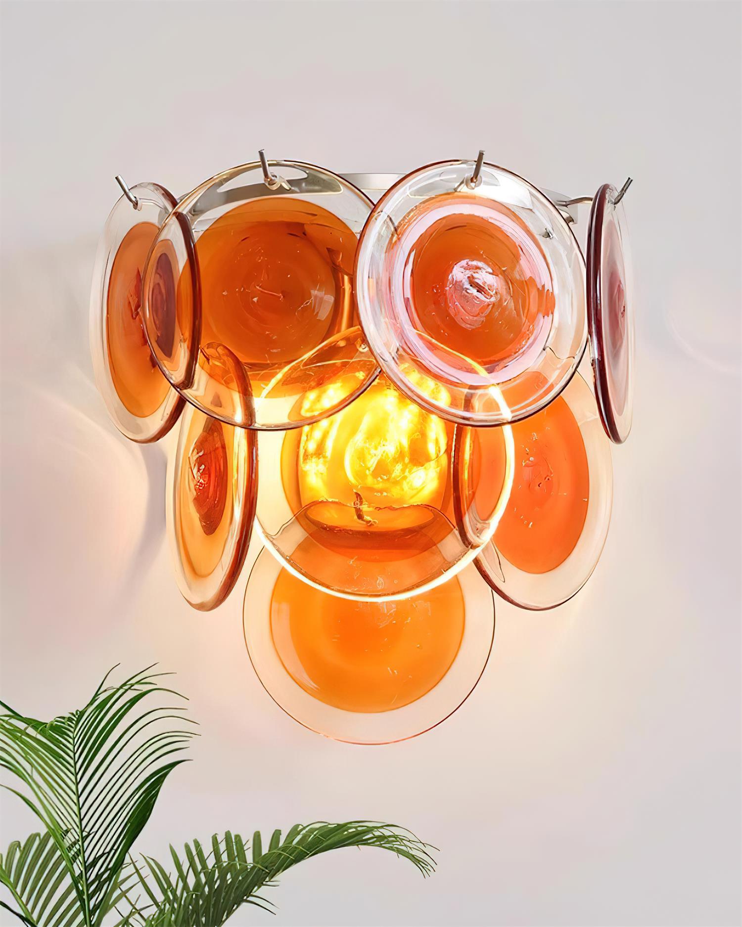 Vivelle Applique Murale Pétale en Verre Éthéré - Neutralighting