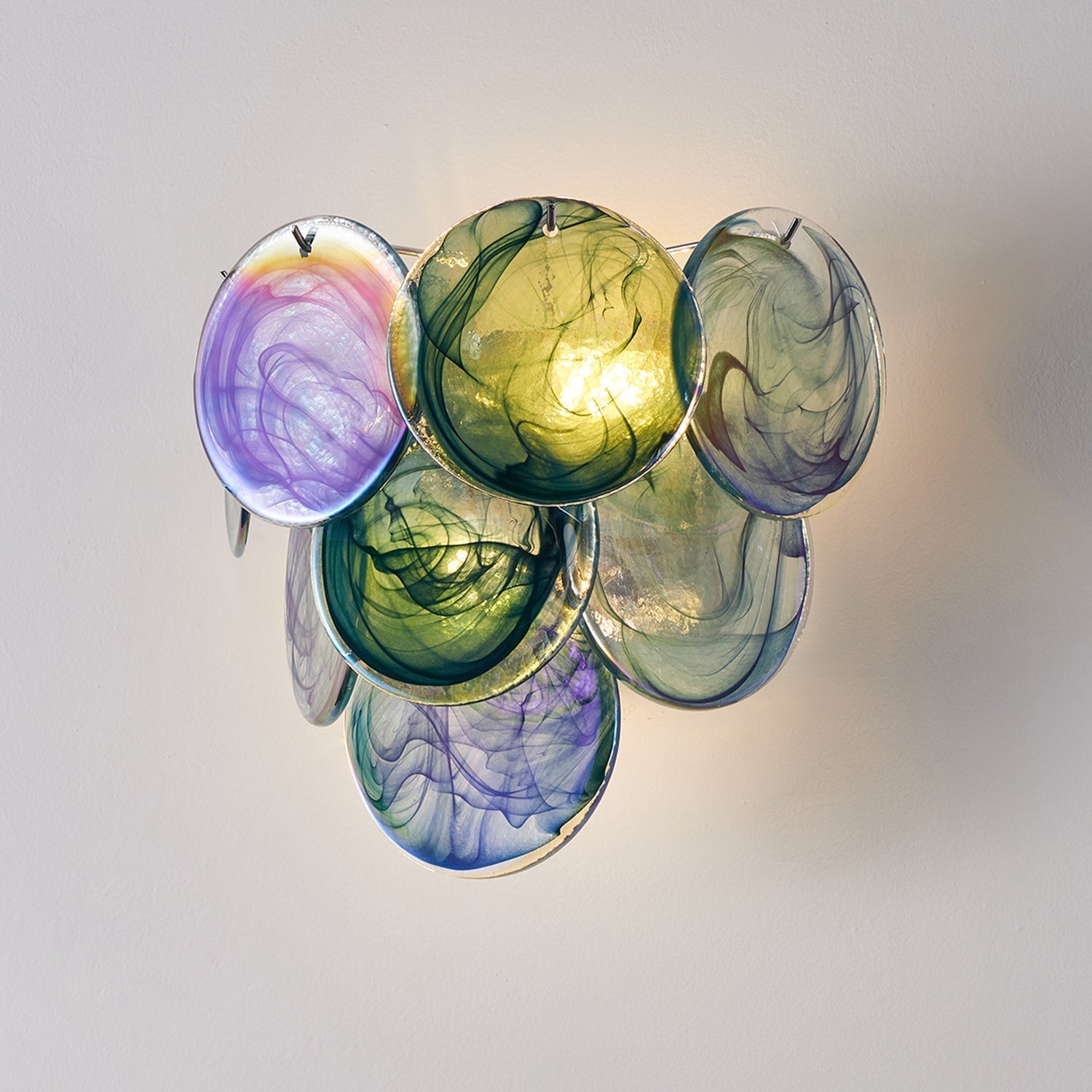 Vivelle Applique Murale Pétale en Verre Éthéré - Neutralighting