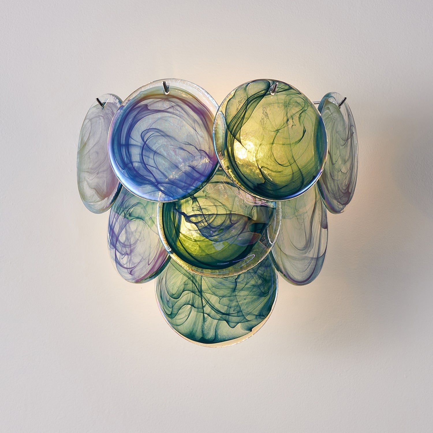 Vivelle Applique Murale Pétale en Verre Éthéré - Neutralighting
