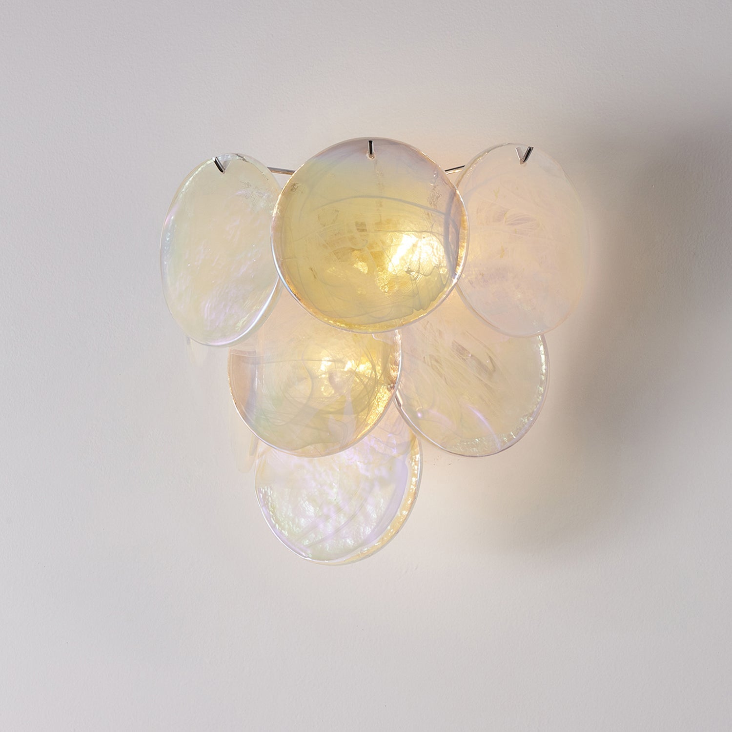 Vivelle Applique Murale Pétale en Verre Éthéré - Neutralighting