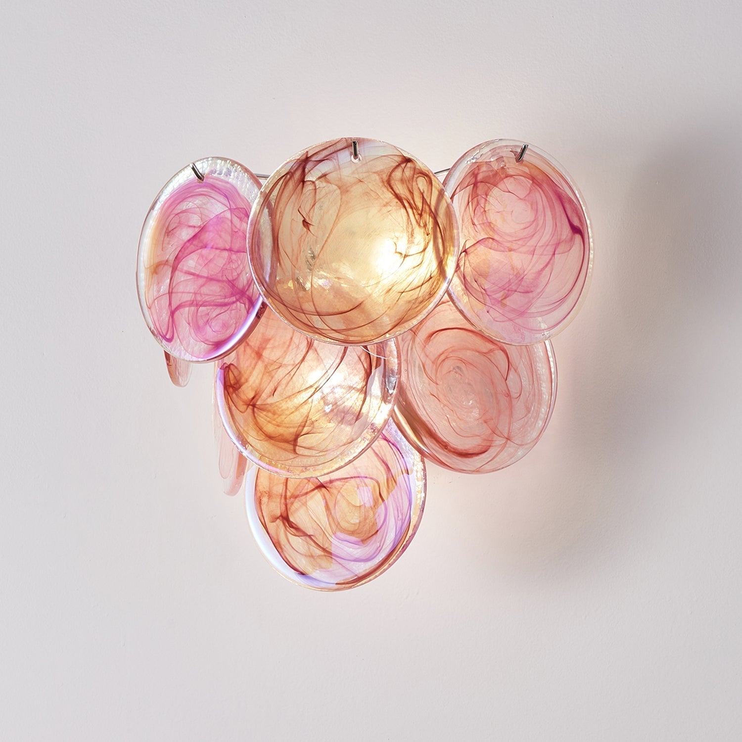 Vivelle Applique Murale Pétale en Verre Éthéré - Neutralighting