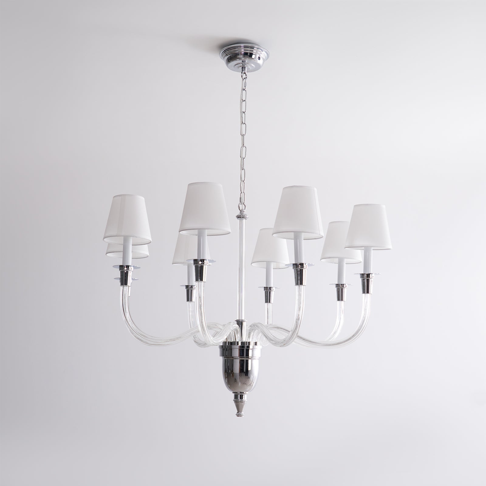 Syvinor Lustre Postmoderne Luxe Cristal Tissu - Neutralighting