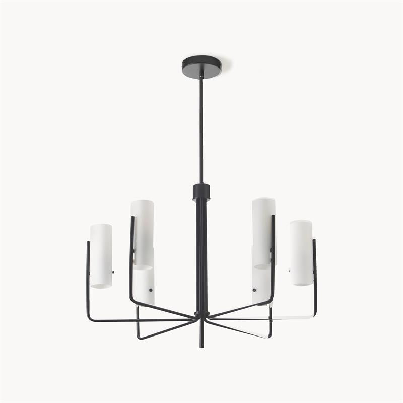 Ivraeus Lustre Vintage Industriel Laiton Verre - Neutralighting