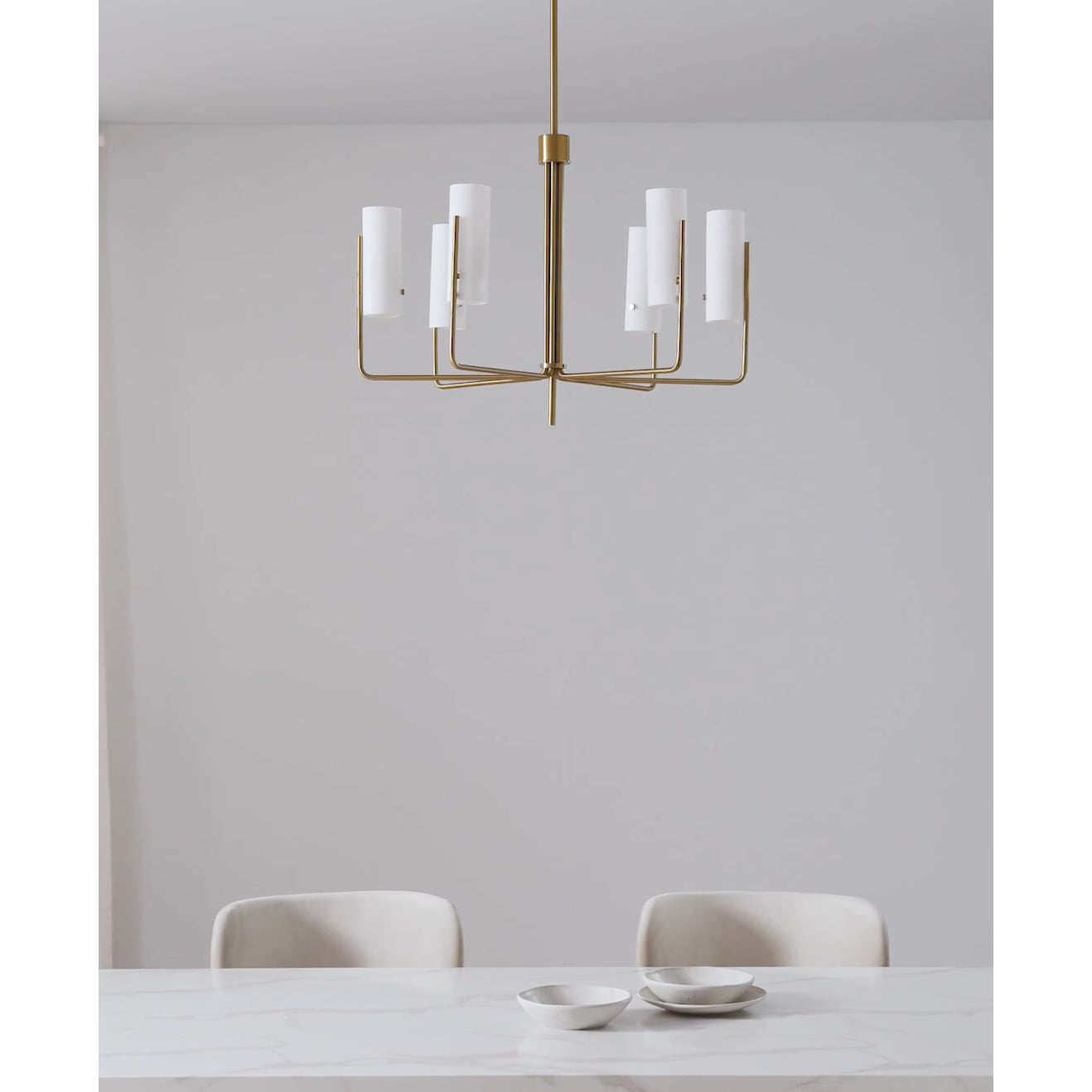 Ivraeus Lustre Vintage Industriel Laiton Verre - Neutralighting