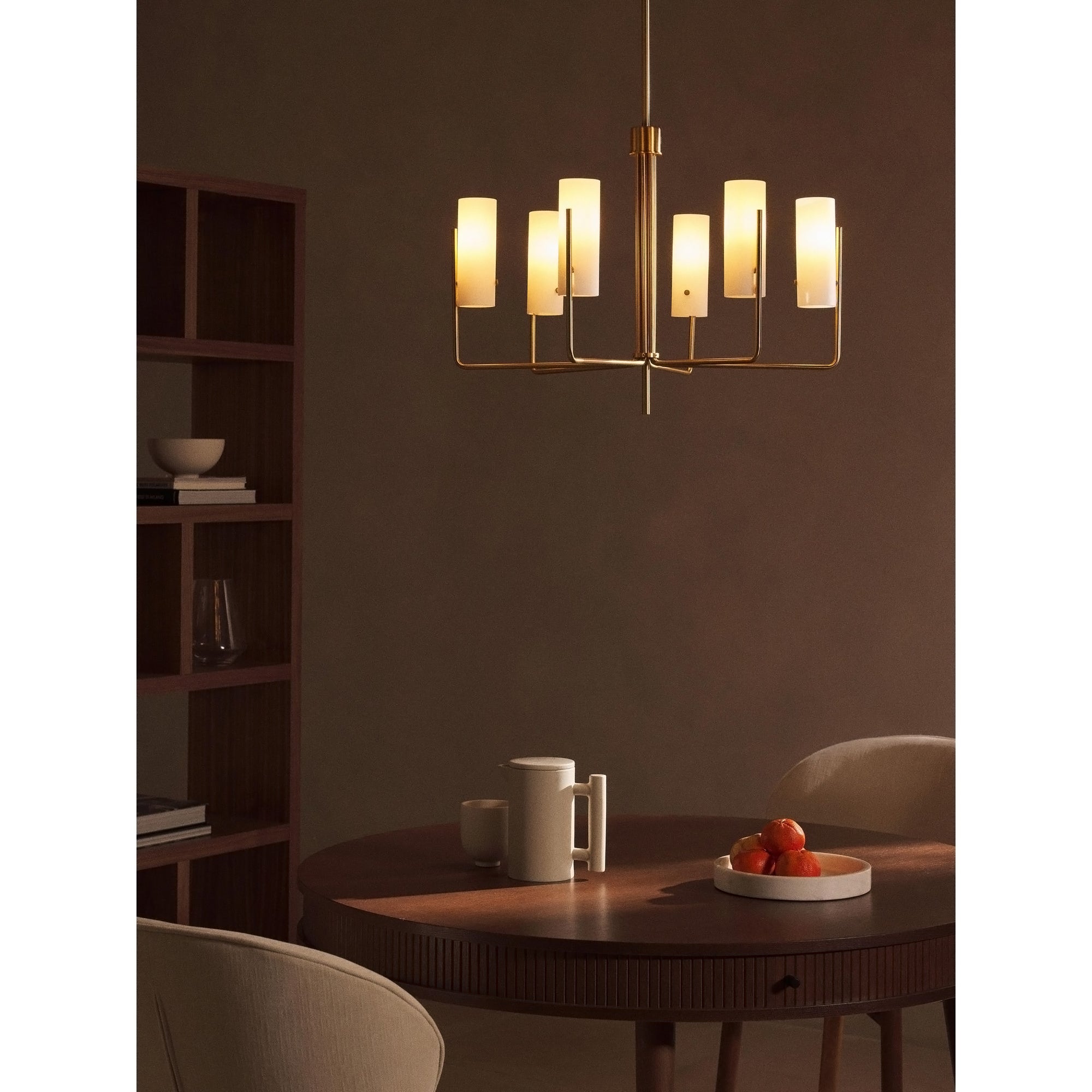 Ivraeus Lustre Vintage Industriel Laiton Verre - Neutralighting