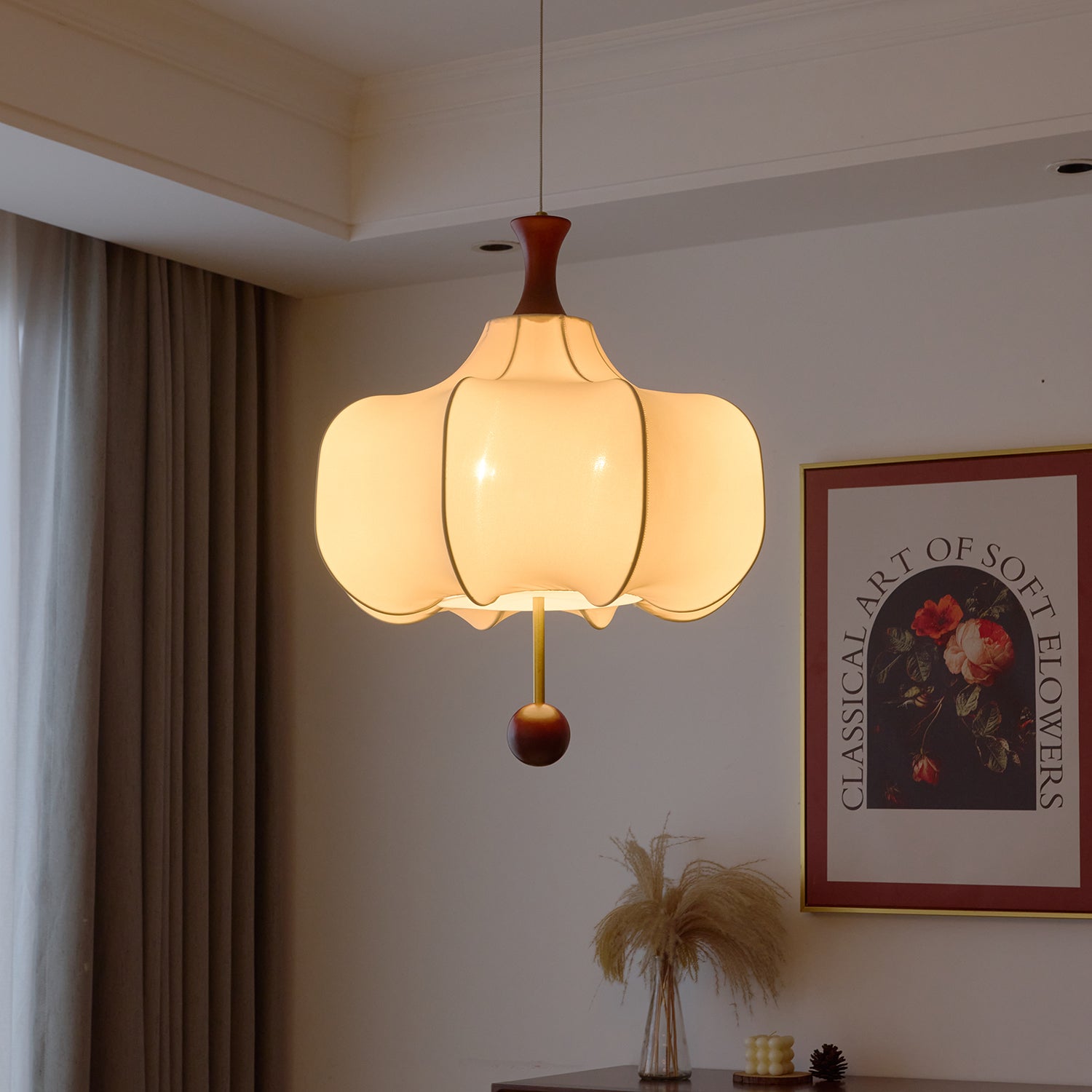 Venoryra Lampe Pendante Cloud Bois Premium Élégance - Neutralighting