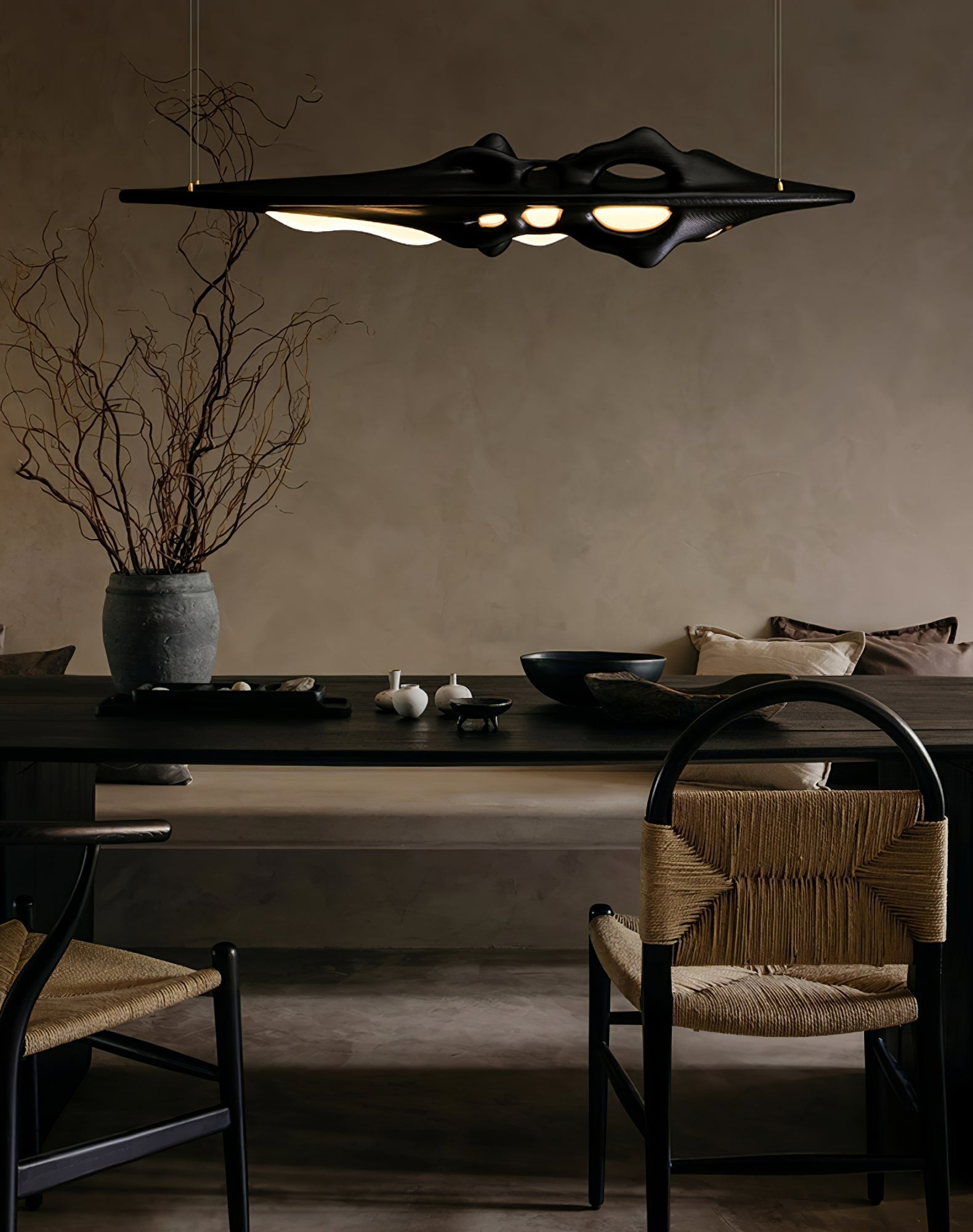 Ulsorira Topographic Wood Pendant Light - Blowlighting