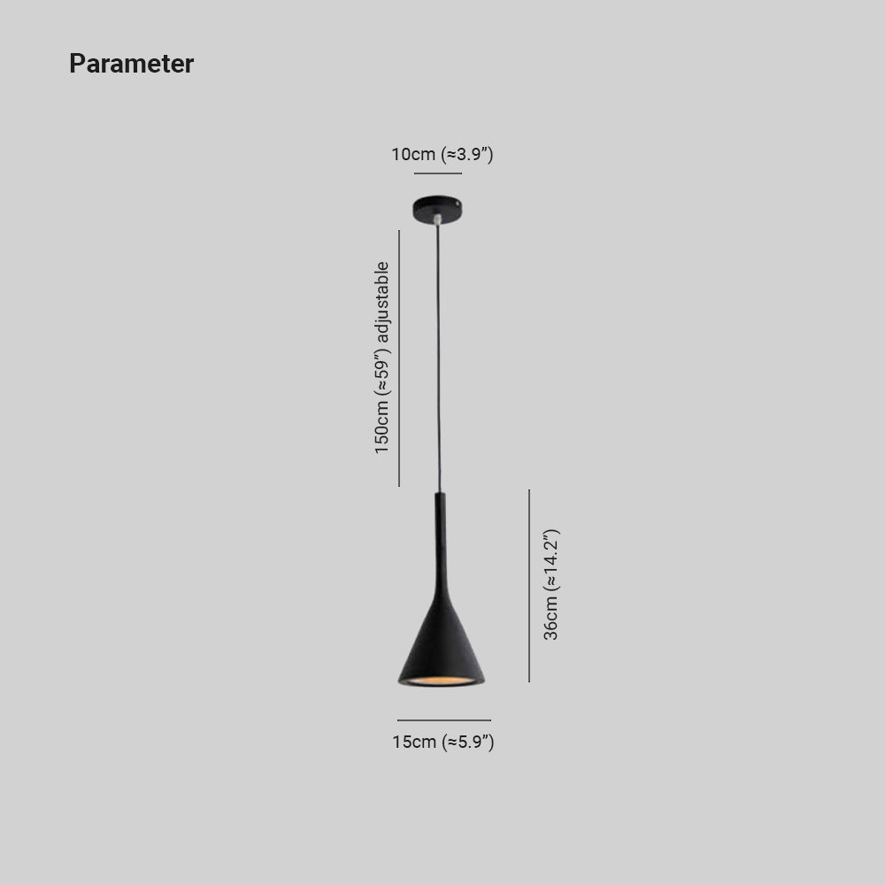 Cevin Suspension Moderne. Triangle - Neutralighting