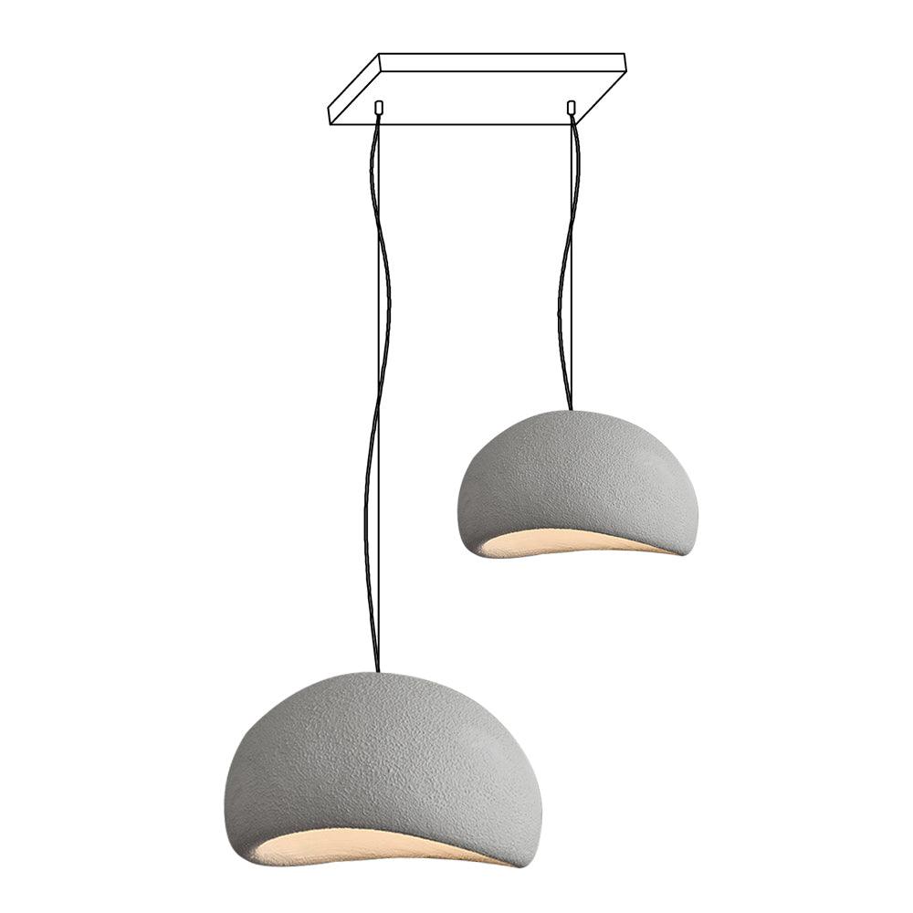 Luxor Chandelier Artistique Minimaliste Wabi-Sabi - Neutralighting