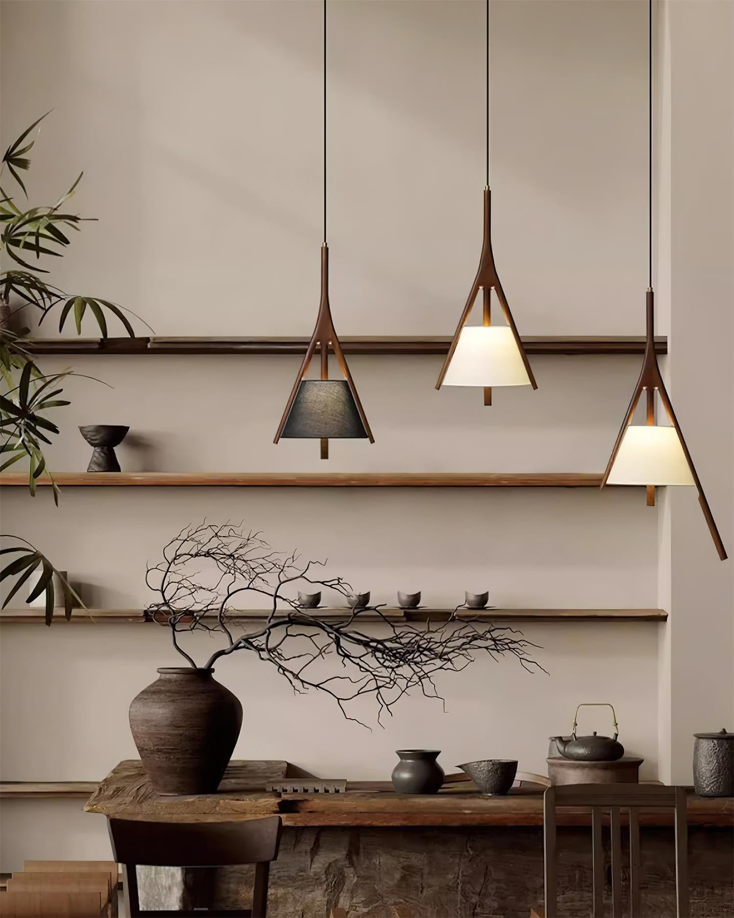 Haven Wood Pendant Light - Letslighting