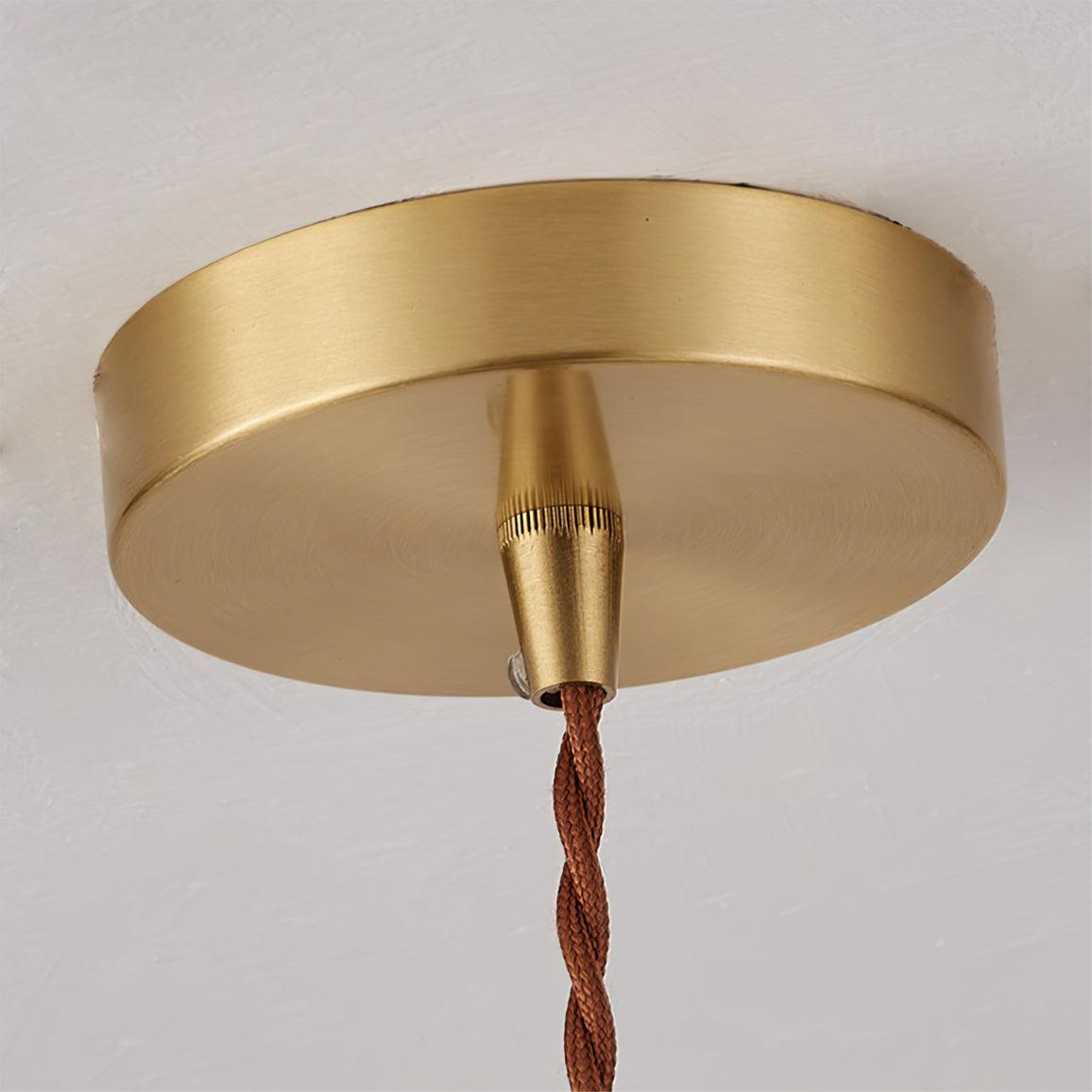 Noyer Lampe à Suspension en Verre - Neutralighting