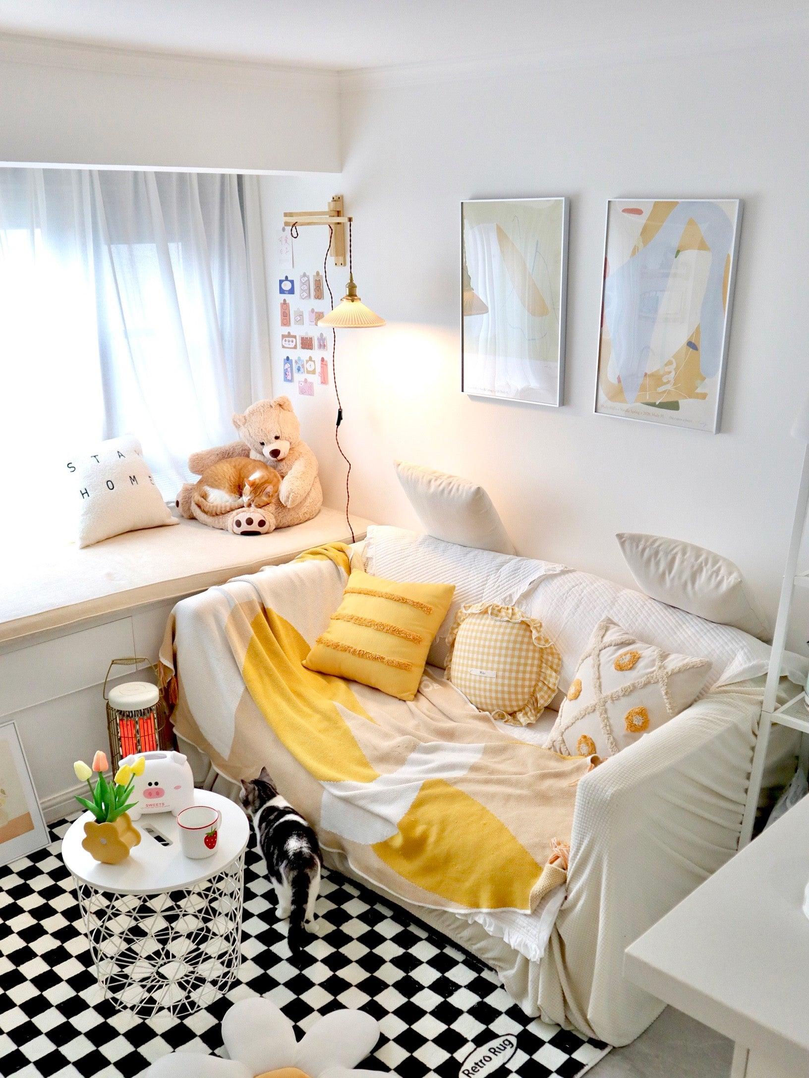 Lyphaia Nordic Art Telescopic Walnut Ceramic Wooden Wall Lamp - Neutralighting