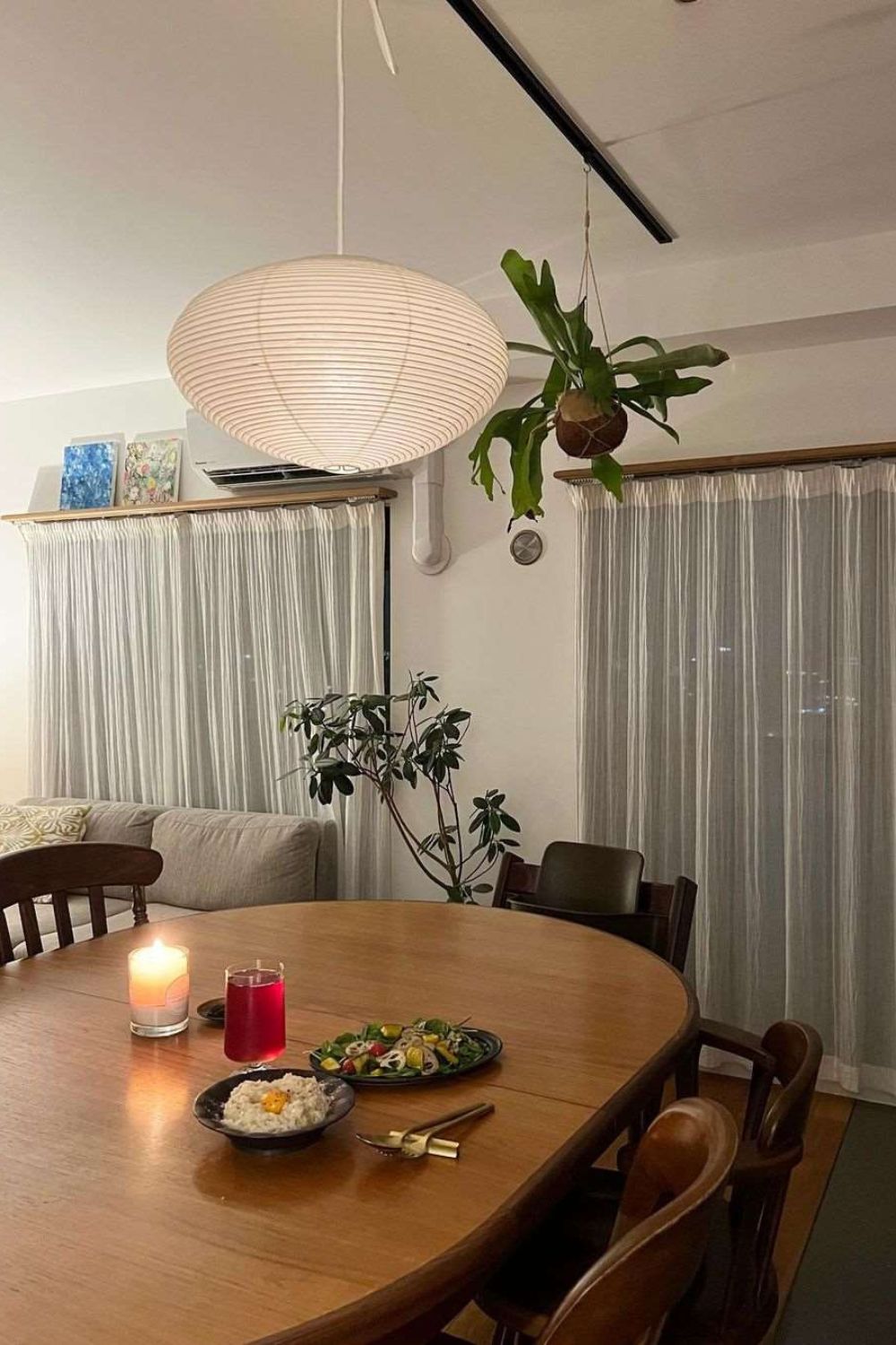 Orba Lampe Pendante en Papier Washi 15A - Neutralighting