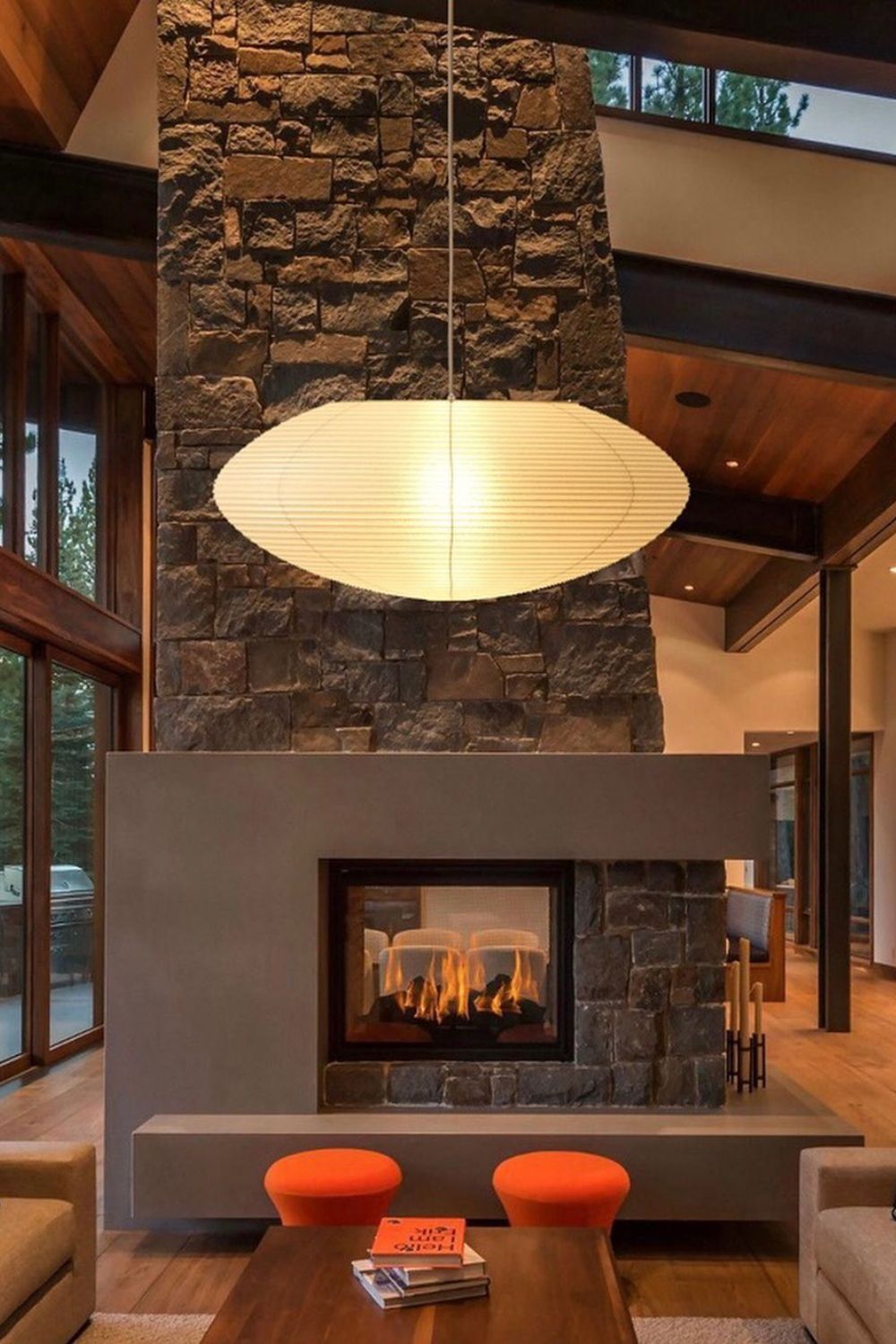 Orba Lampe Pendante en Papier Washi 15A - Neutralighting