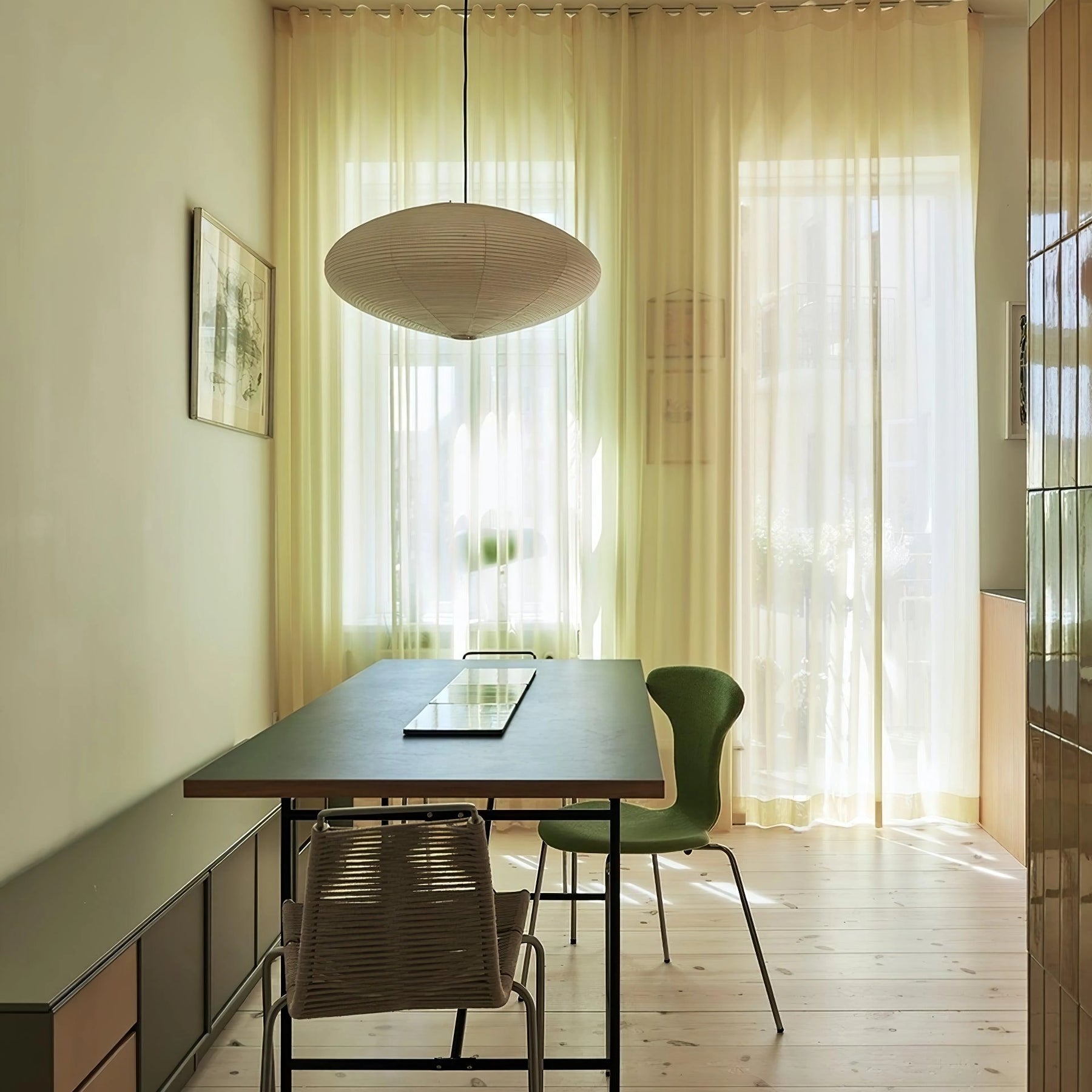 Orba Lampe Pendante en Papier Washi 15A - Neutralighting