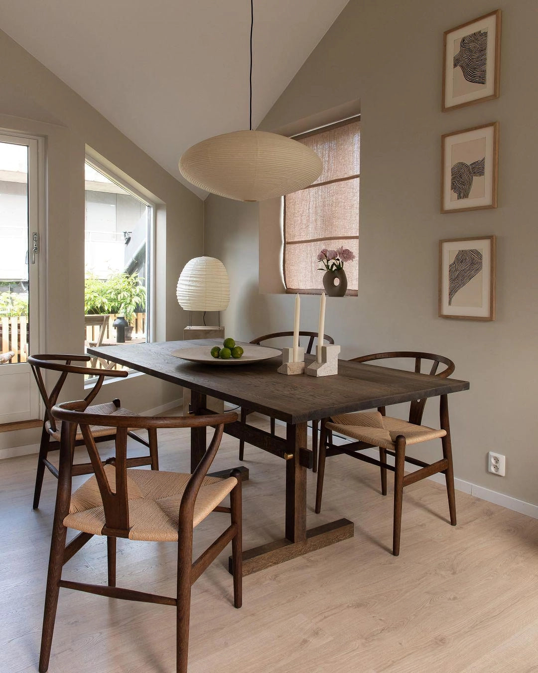 Lustra Suspension en Papier pour Salon - Neutralighting