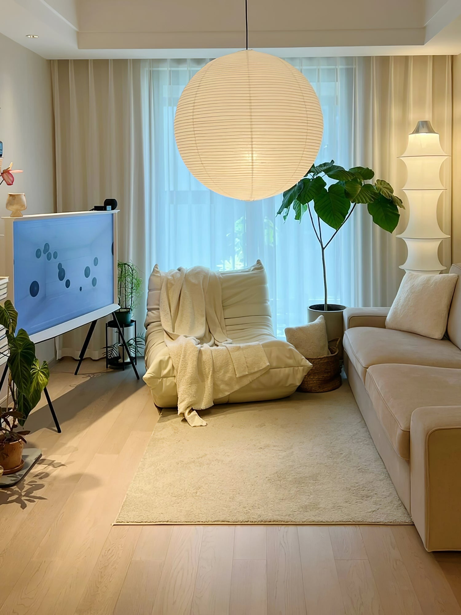 Vespace Papier Vintage Pendentif Lumière - Neutralighting