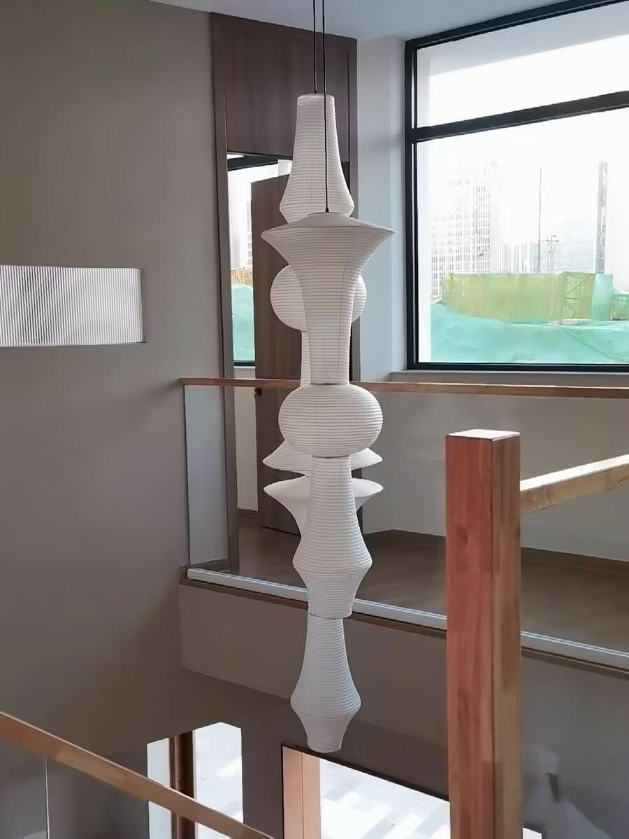 Veyran Paper Artistic Pendant Light - Neutralighting