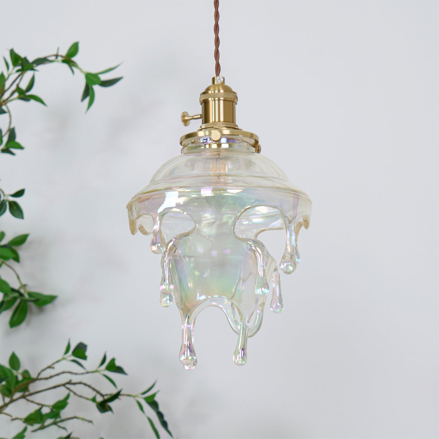Luxora Suspension Goutte d’Eau Iridescente - Neutralighting
