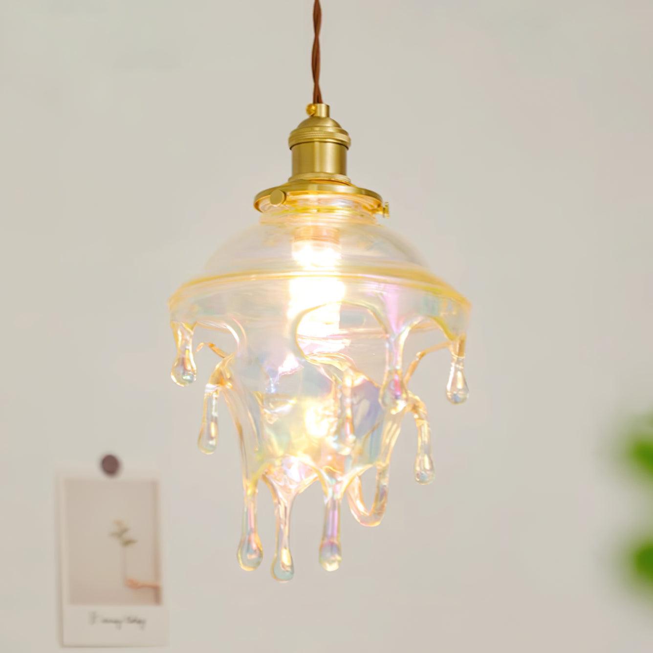 Luxora Suspension Goutte d’Eau Iridescente - Neutralighting