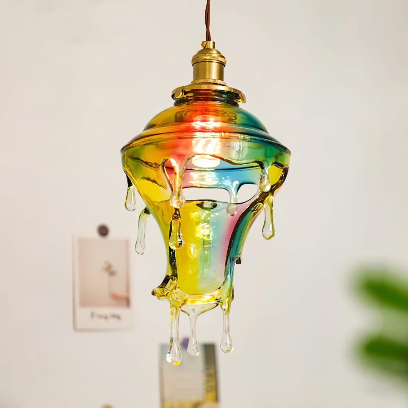 Luxora Suspension Goutte d’Eau Iridescente - Neutralighting