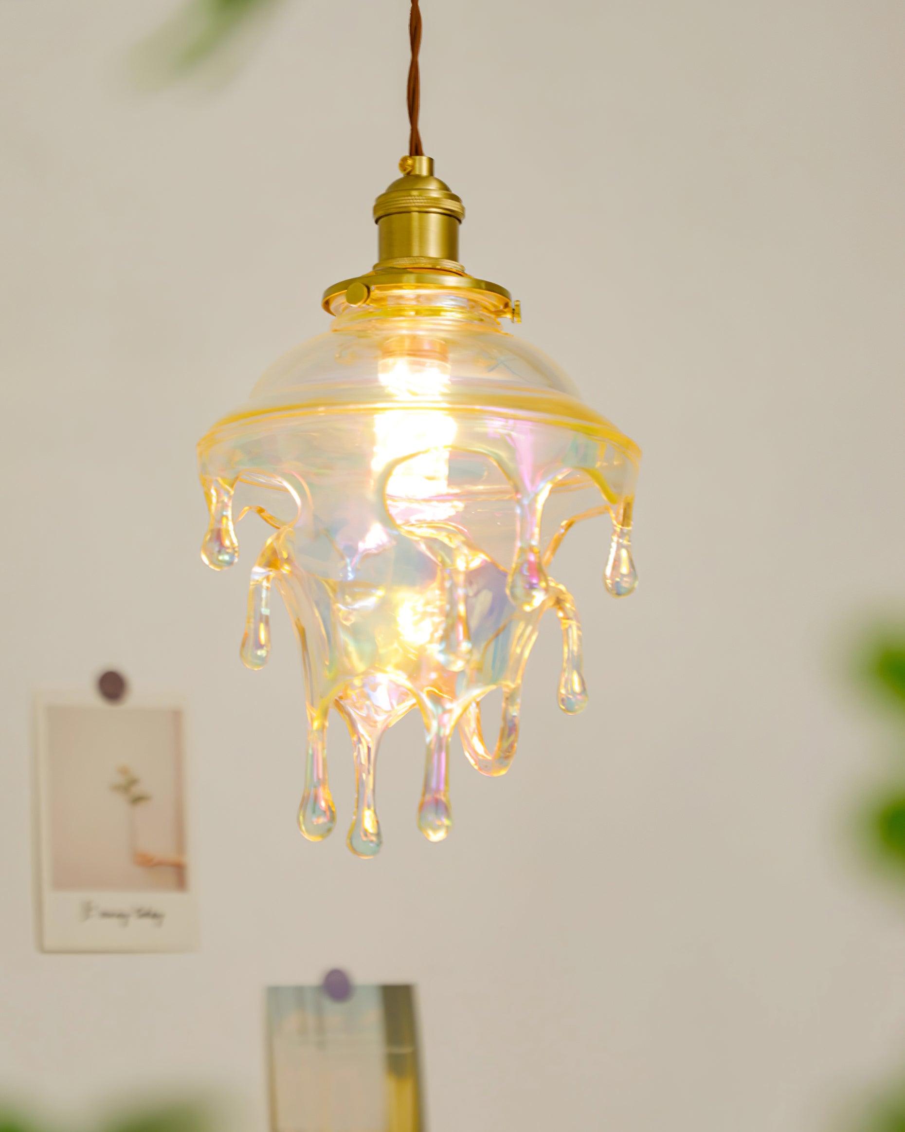 Luxora Suspension Goutte d’Eau Iridescente - Neutralighting