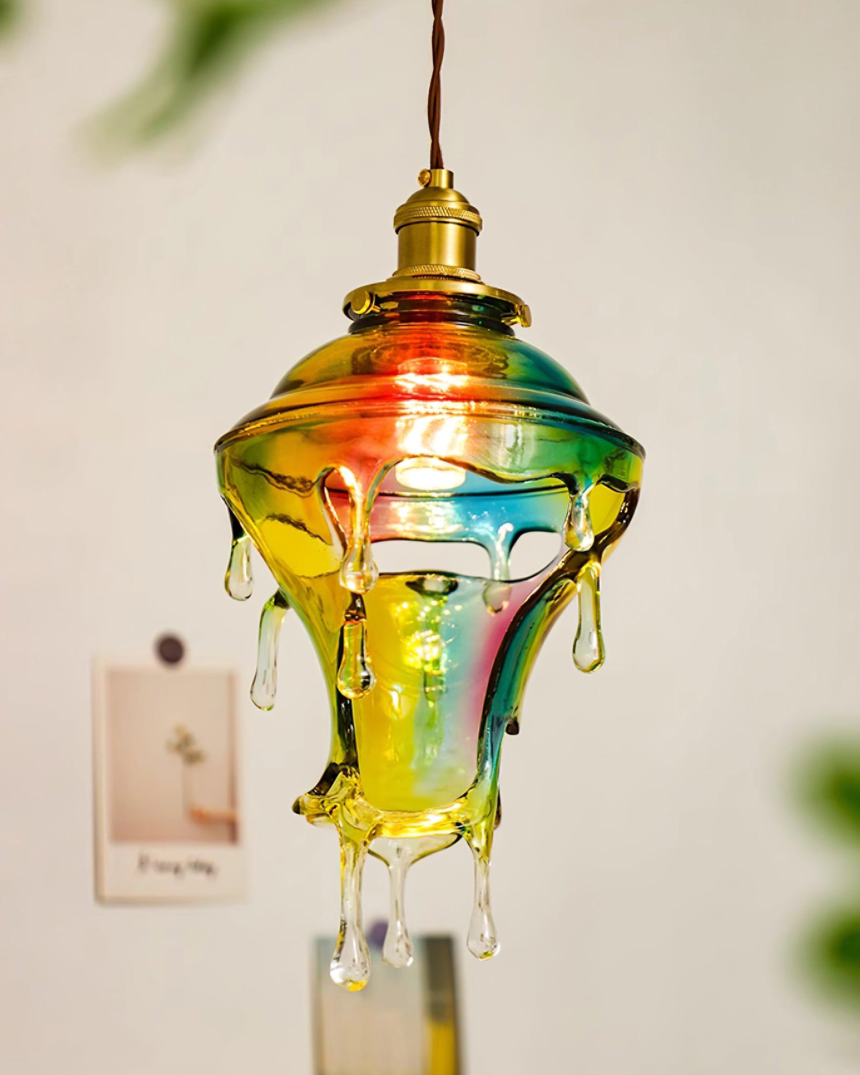 Luxora Suspension Goutte d’Eau Iridescente - Neutralighting