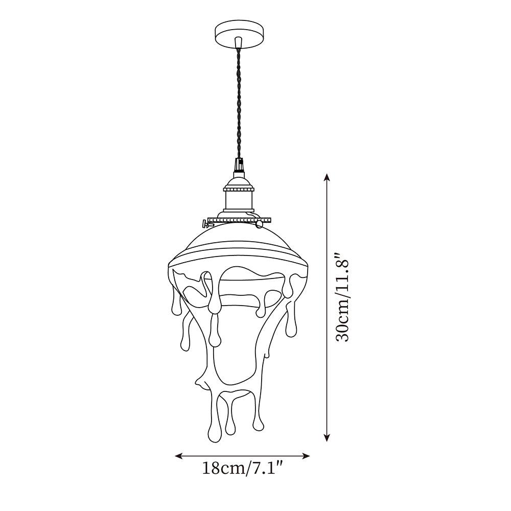 Luxora Suspension Goutte d’Eau Iridescente - Neutralighting