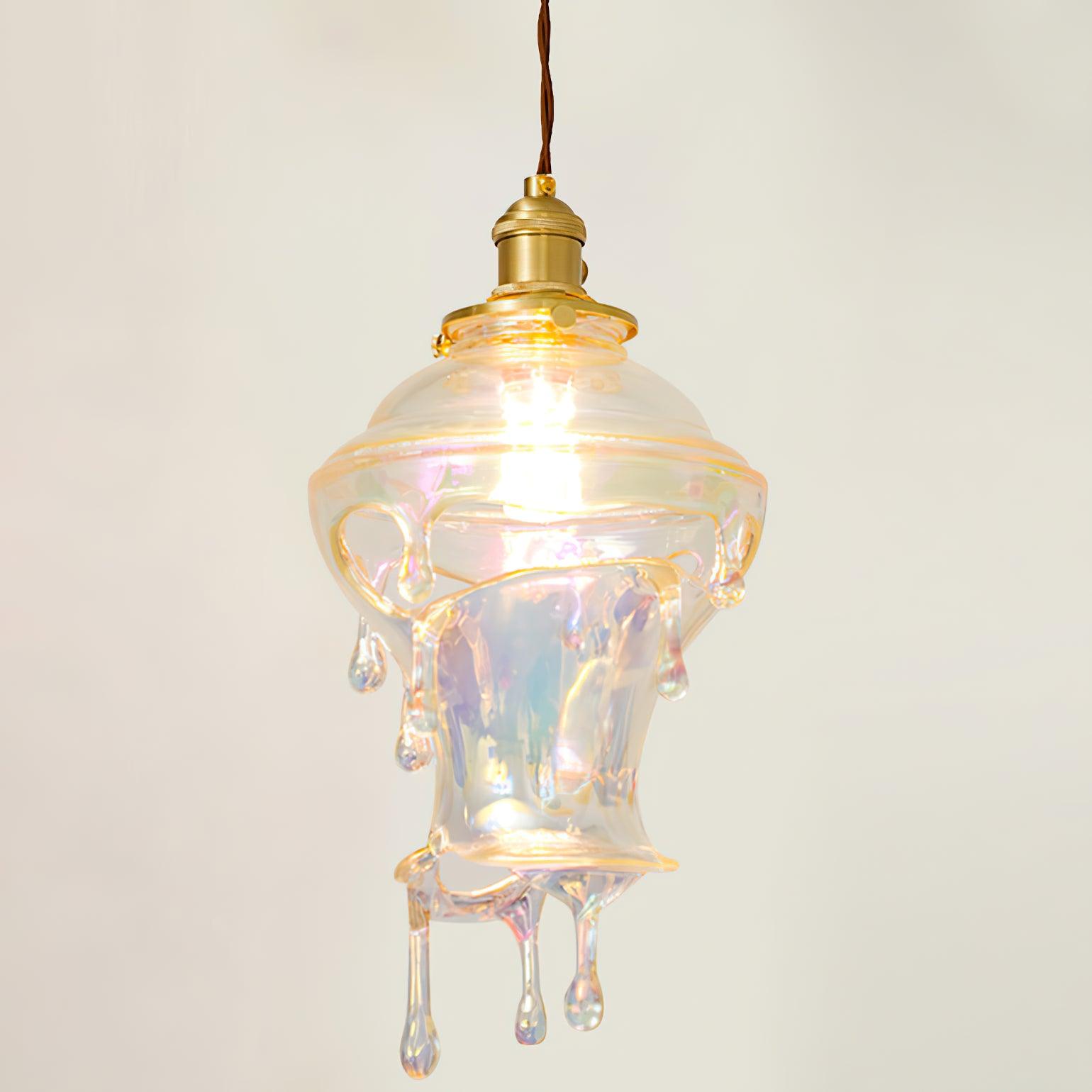 Luxora Suspension Goutte d’Eau Iridescente - Neutralighting