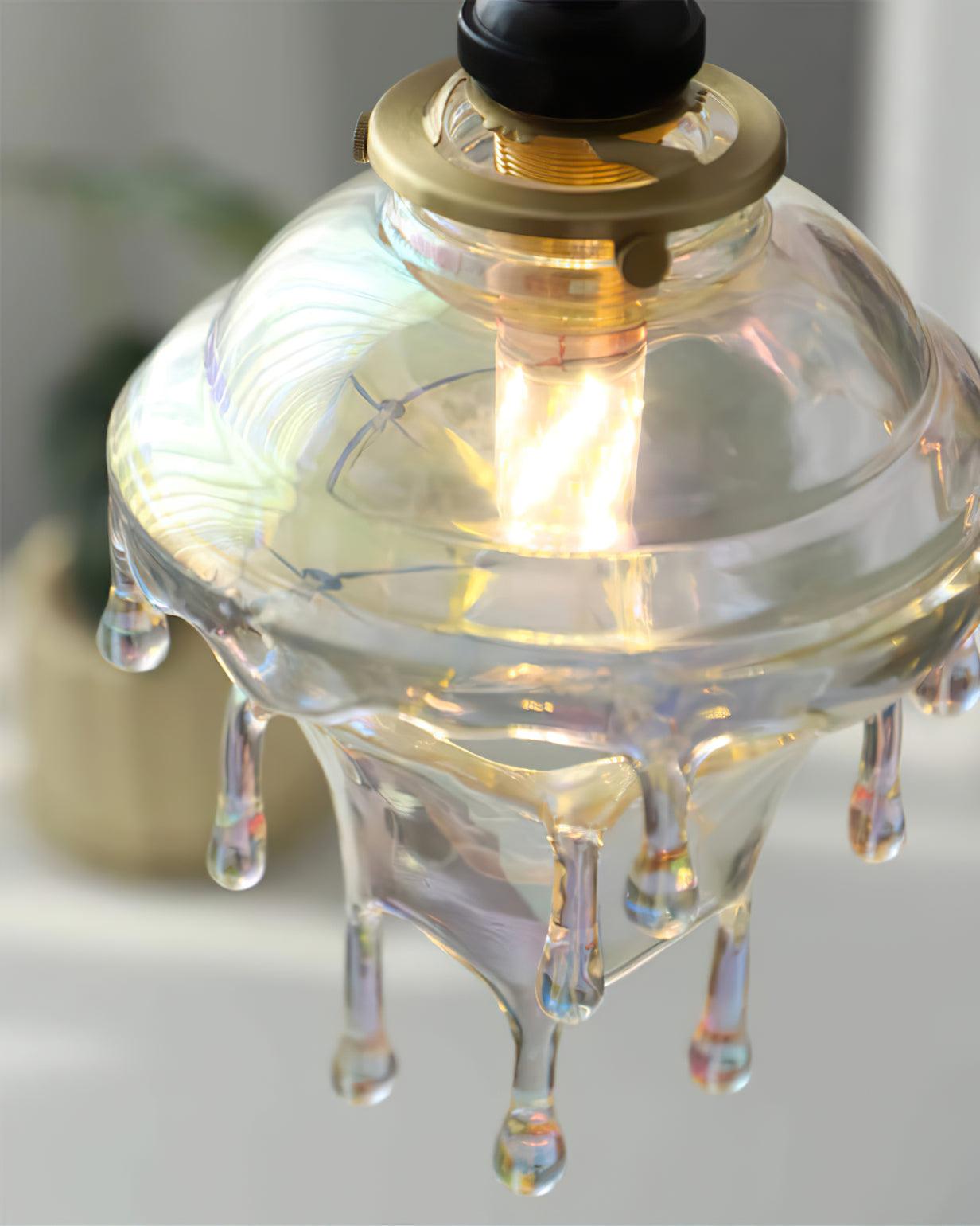 Luxora Suspension Goutte d’Eau Iridescente - Neutralighting