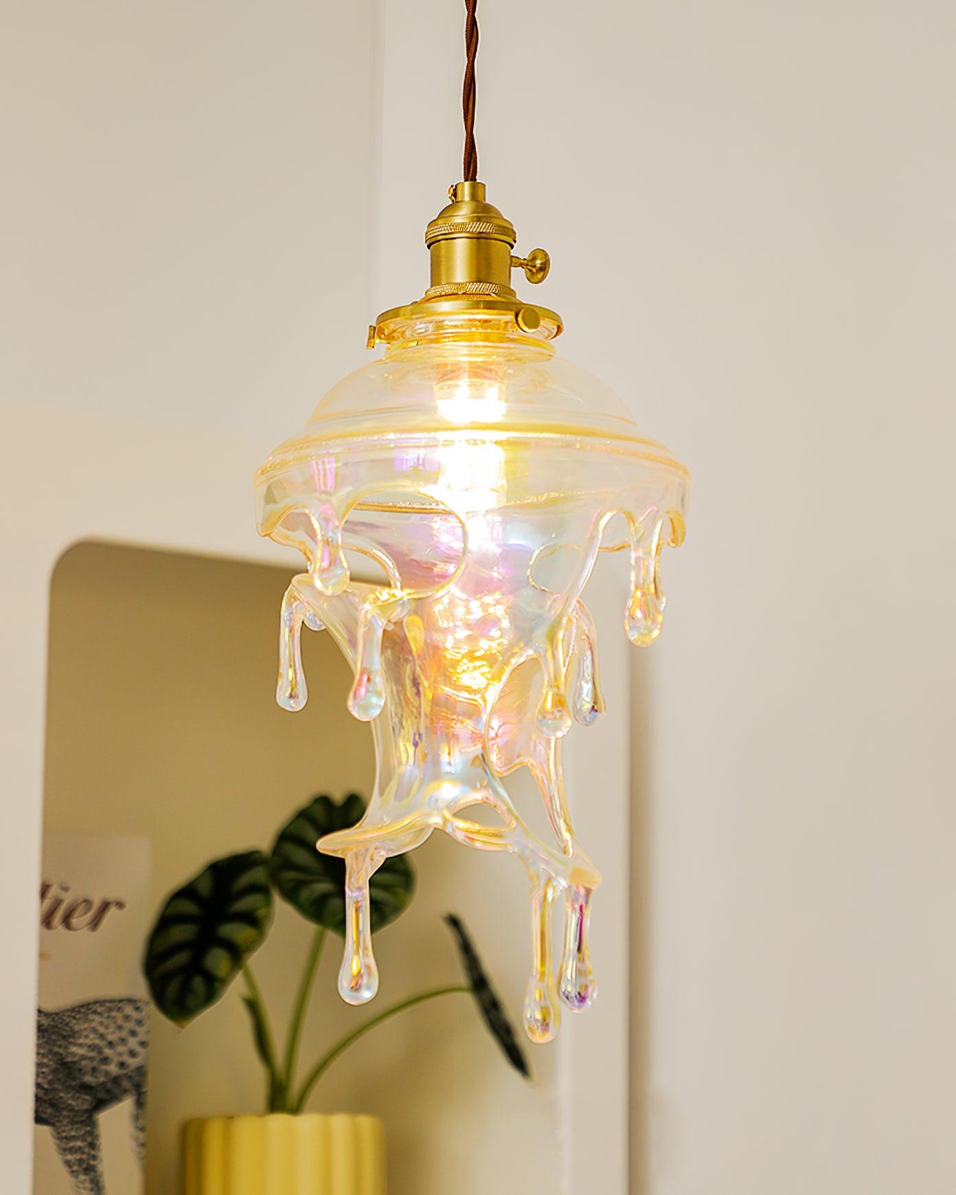 Luxora Suspension Goutte d’Eau Iridescente - Neutralighting