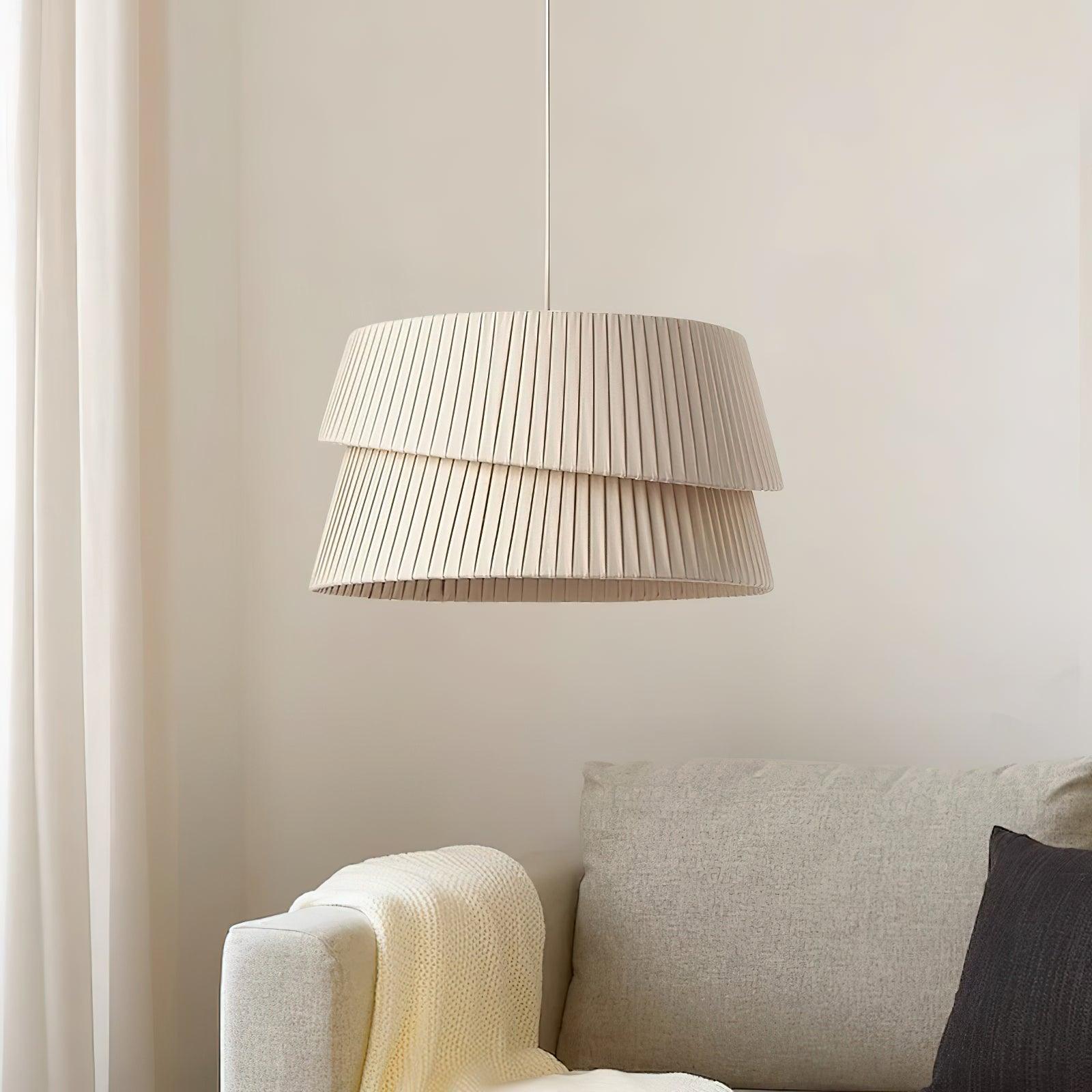 Zarion Tissu Scandinave Pendentif Lumière - Neutralighting