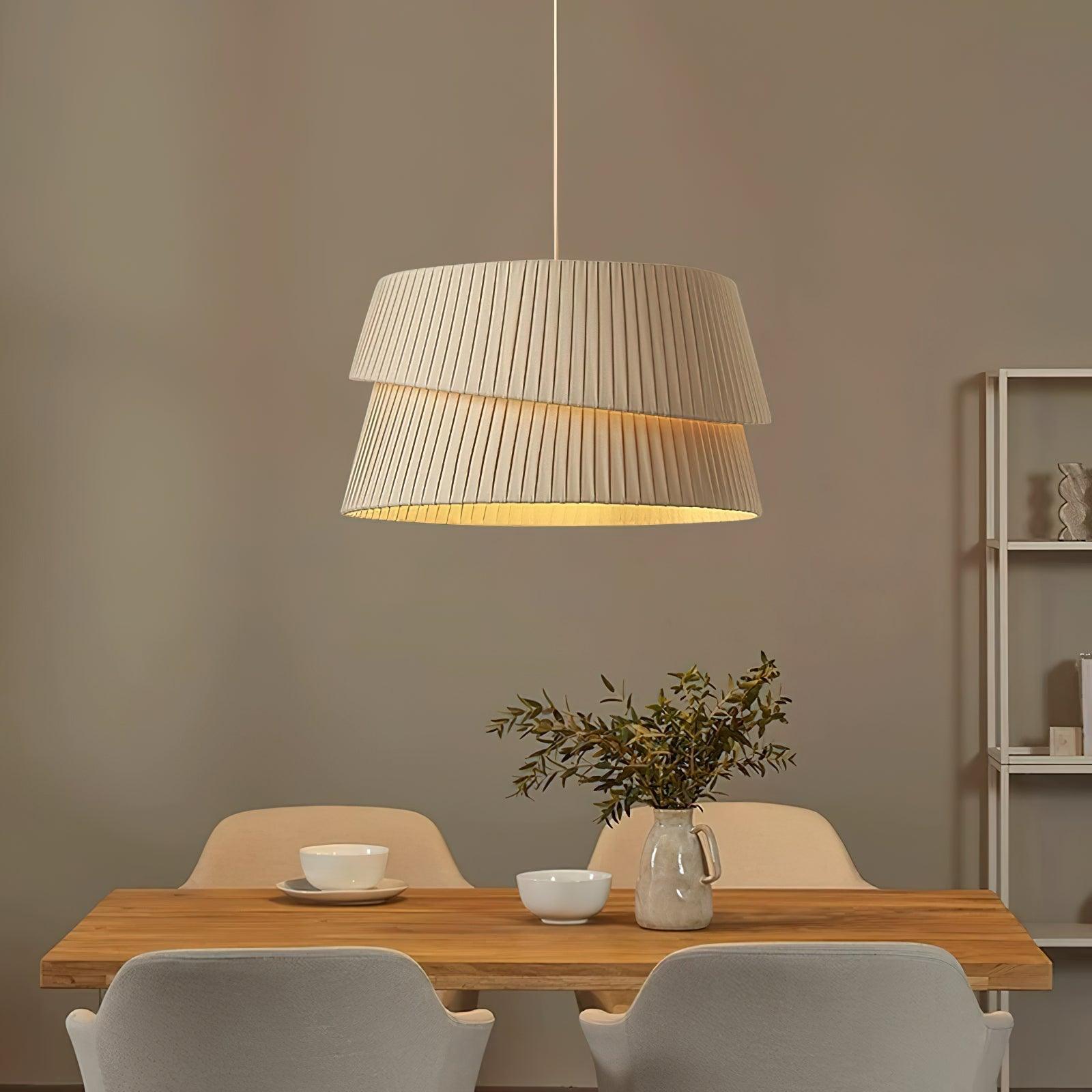 Zarion Tissu Scandinave Pendentif Lumière - Neutralighting