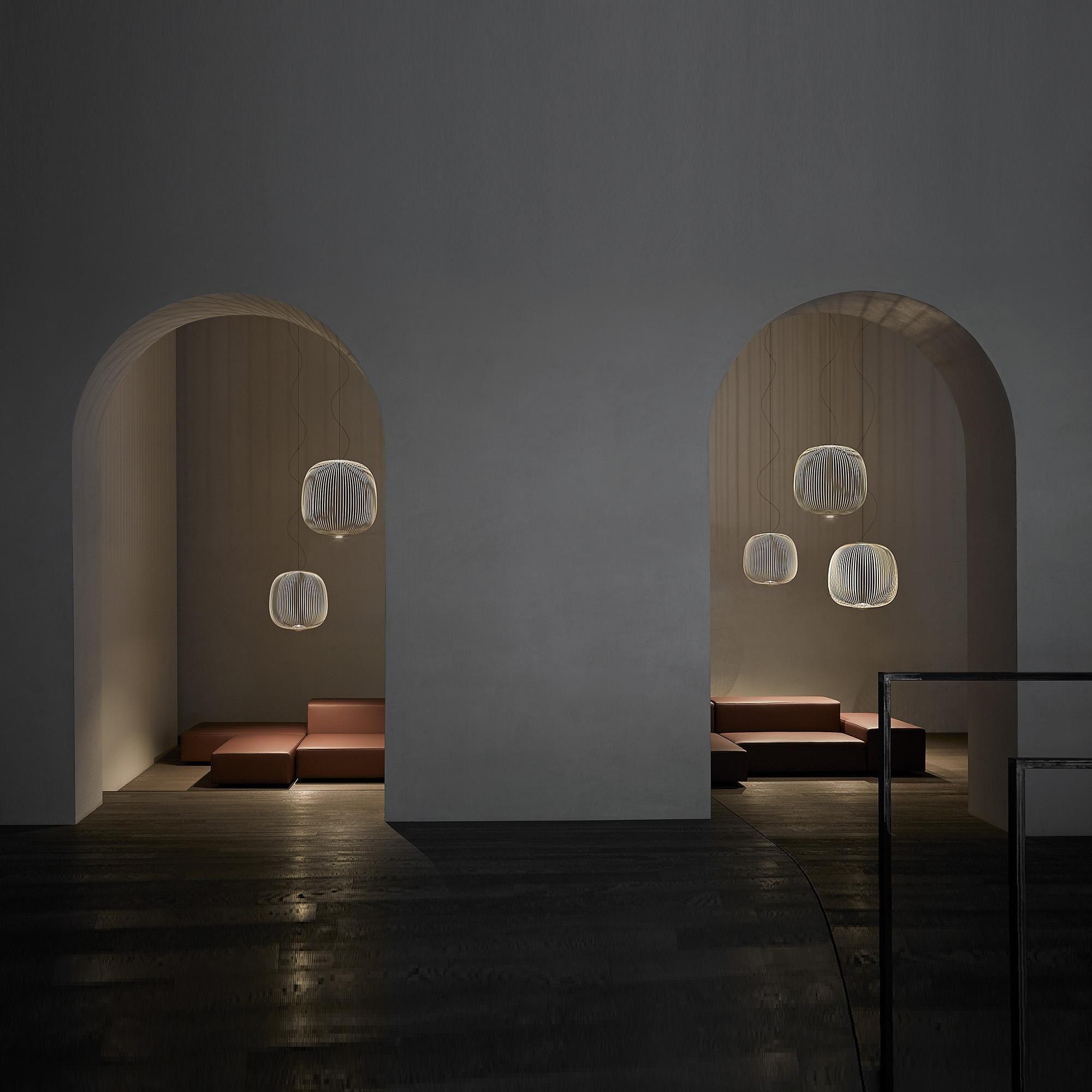 Aero Lampe Pendante Cage Rayons Légère - Neutralighting